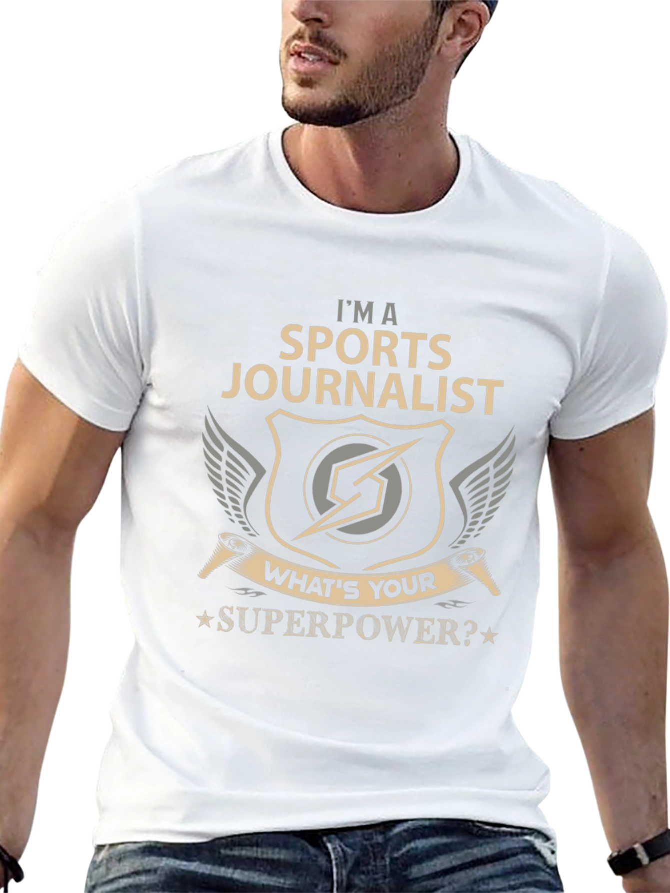 Sports Journalist Superpower T-Shirt