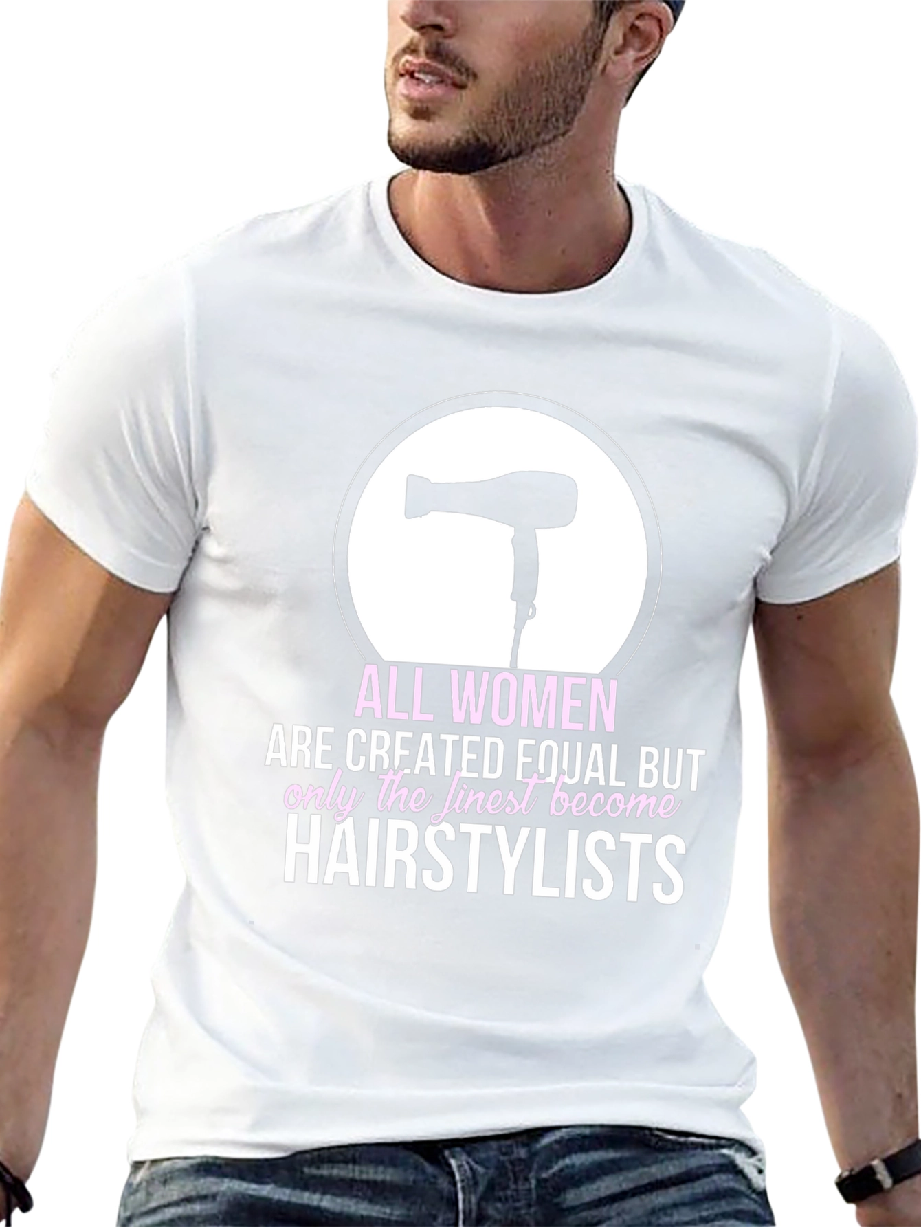 Stylist T-Shirt: Finest Hairstylists Tee