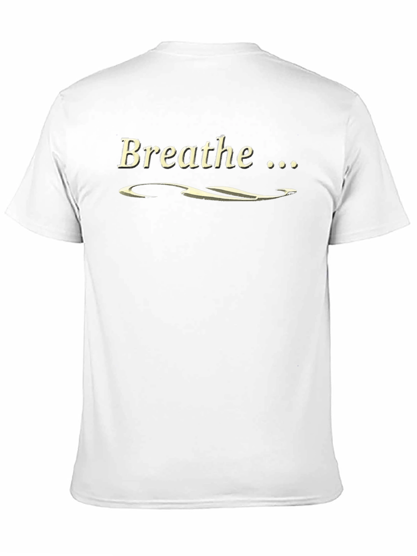 Breathe Graphic Tee - Black Relaxed Fit