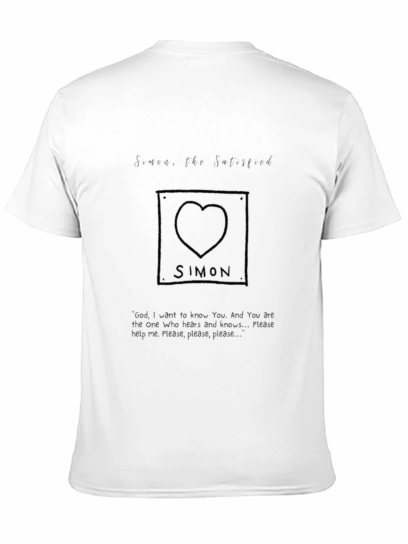 Simon the Satisfied Graphic T-Shirt