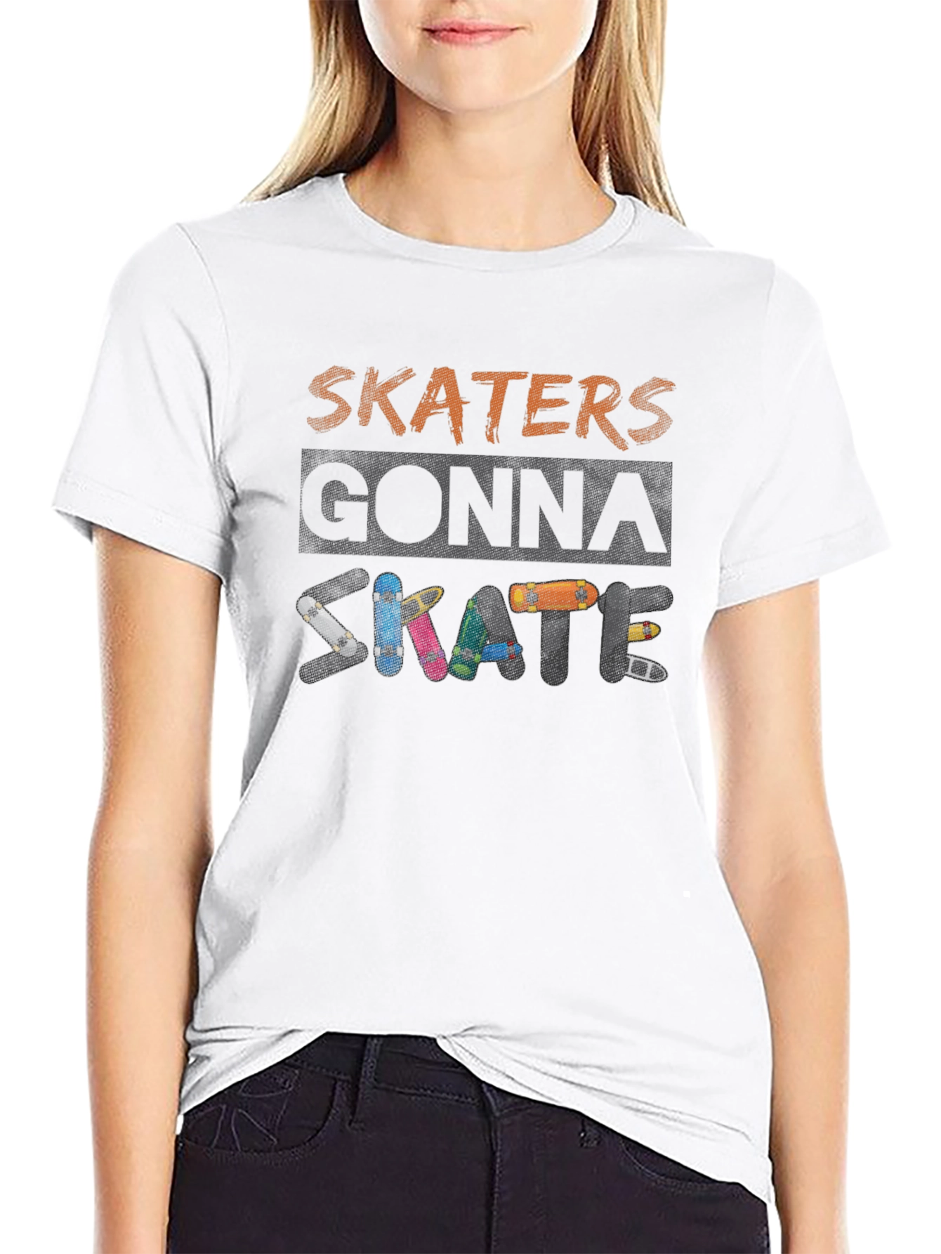 Skaters Gonna Skate Graphic T-Shirt
