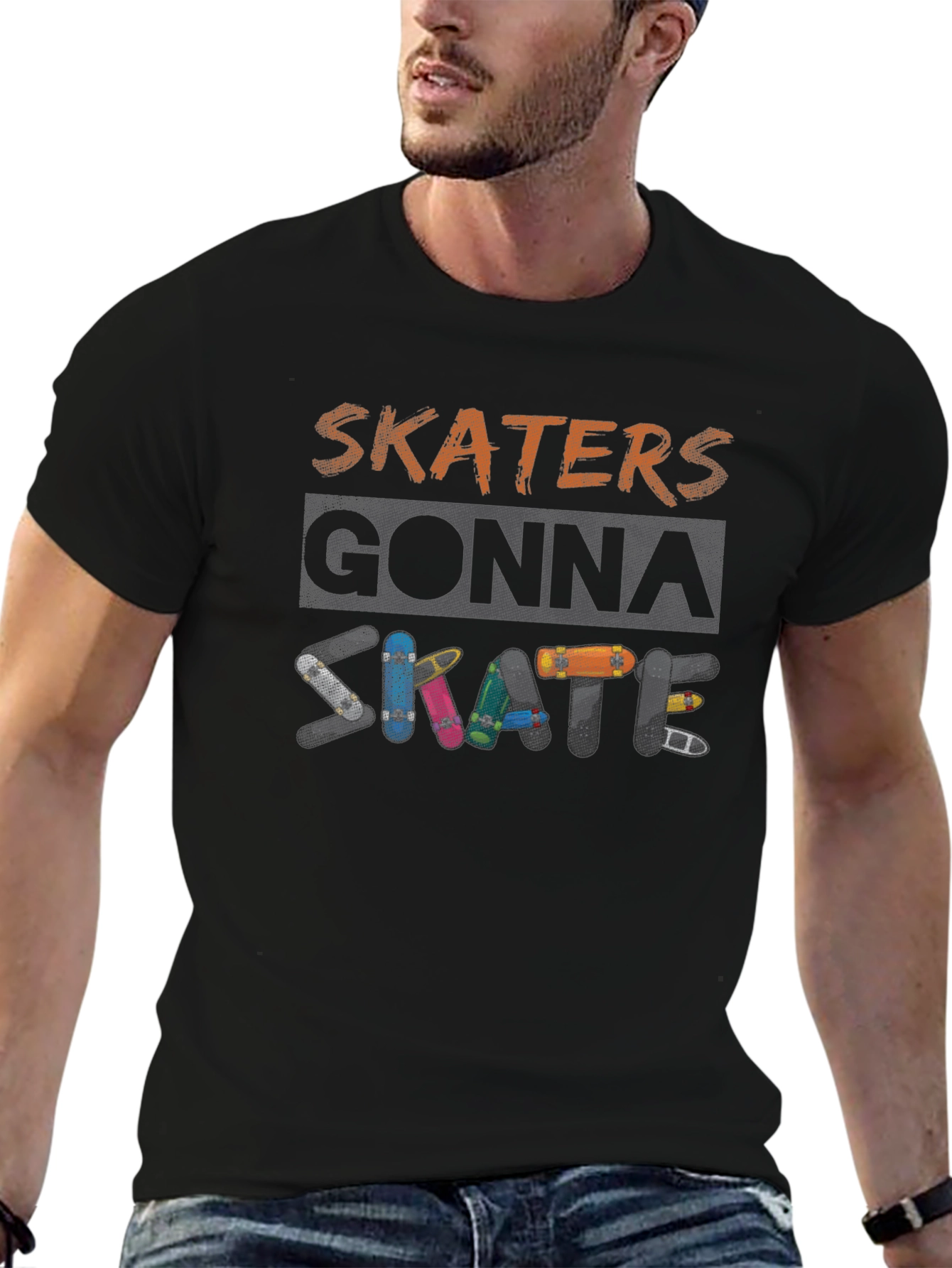 Skaters Gonna Skate Graphic T-Shirt