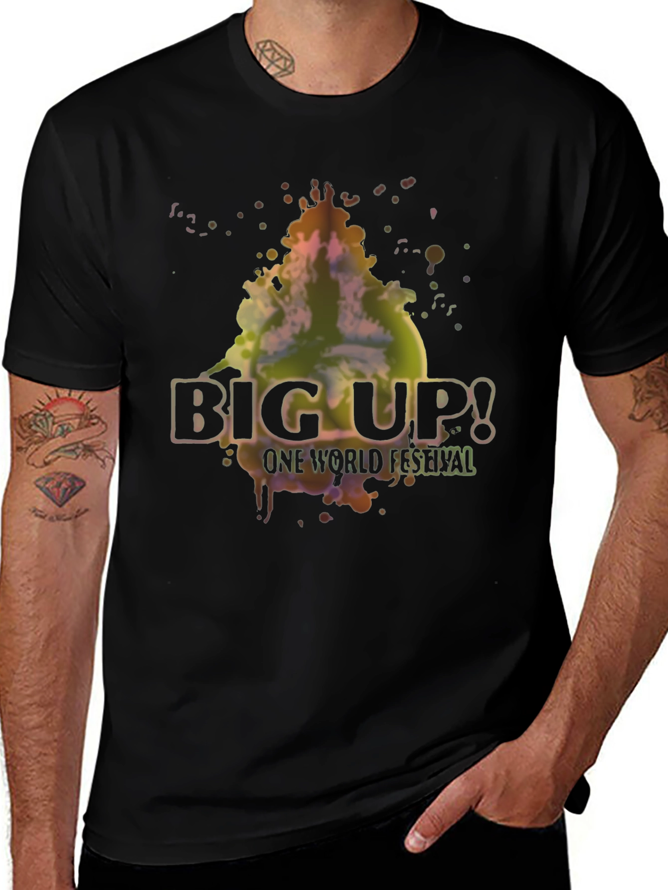 Big Up! One World Festival Graphic T-Shirt