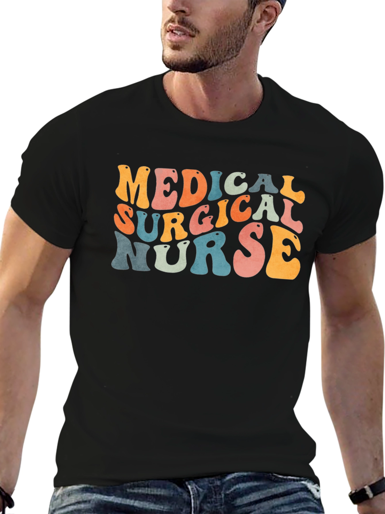 Retro Medical Surgical Nurse T-Shirt