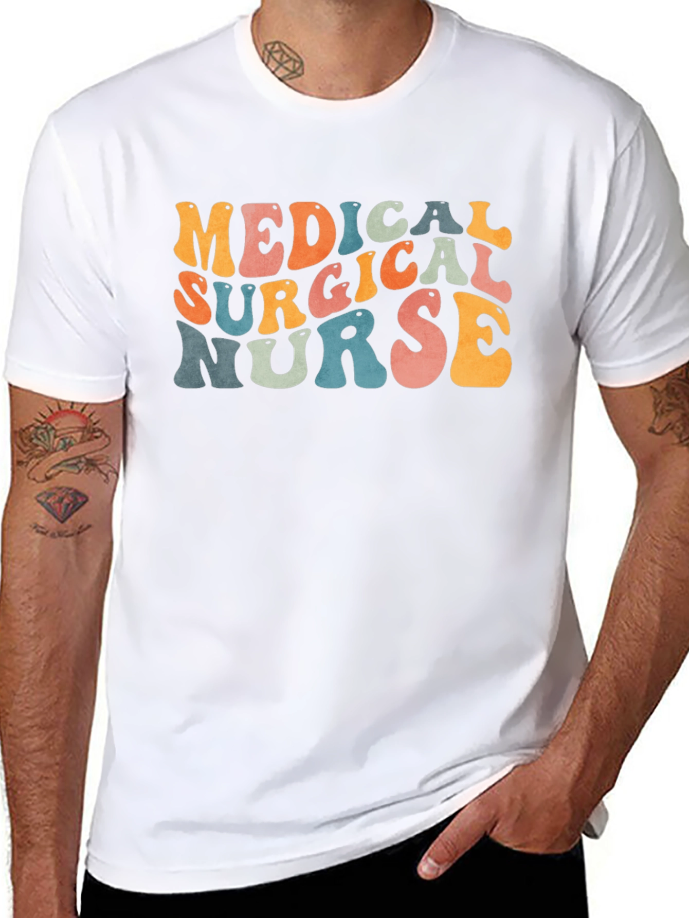 Retro Medical Surgical Nurse T-Shirt