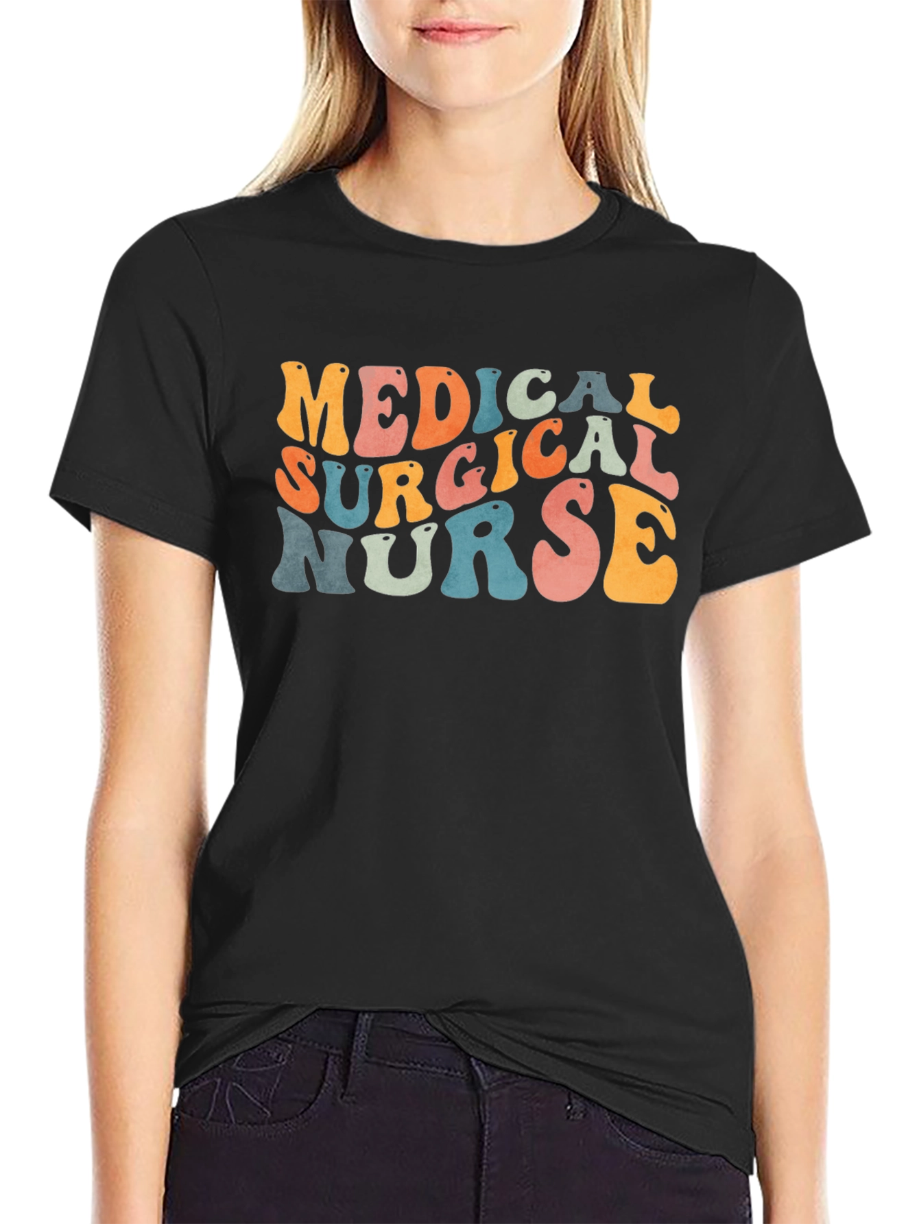 Retro Medical Surgical Nurse T-Shirt