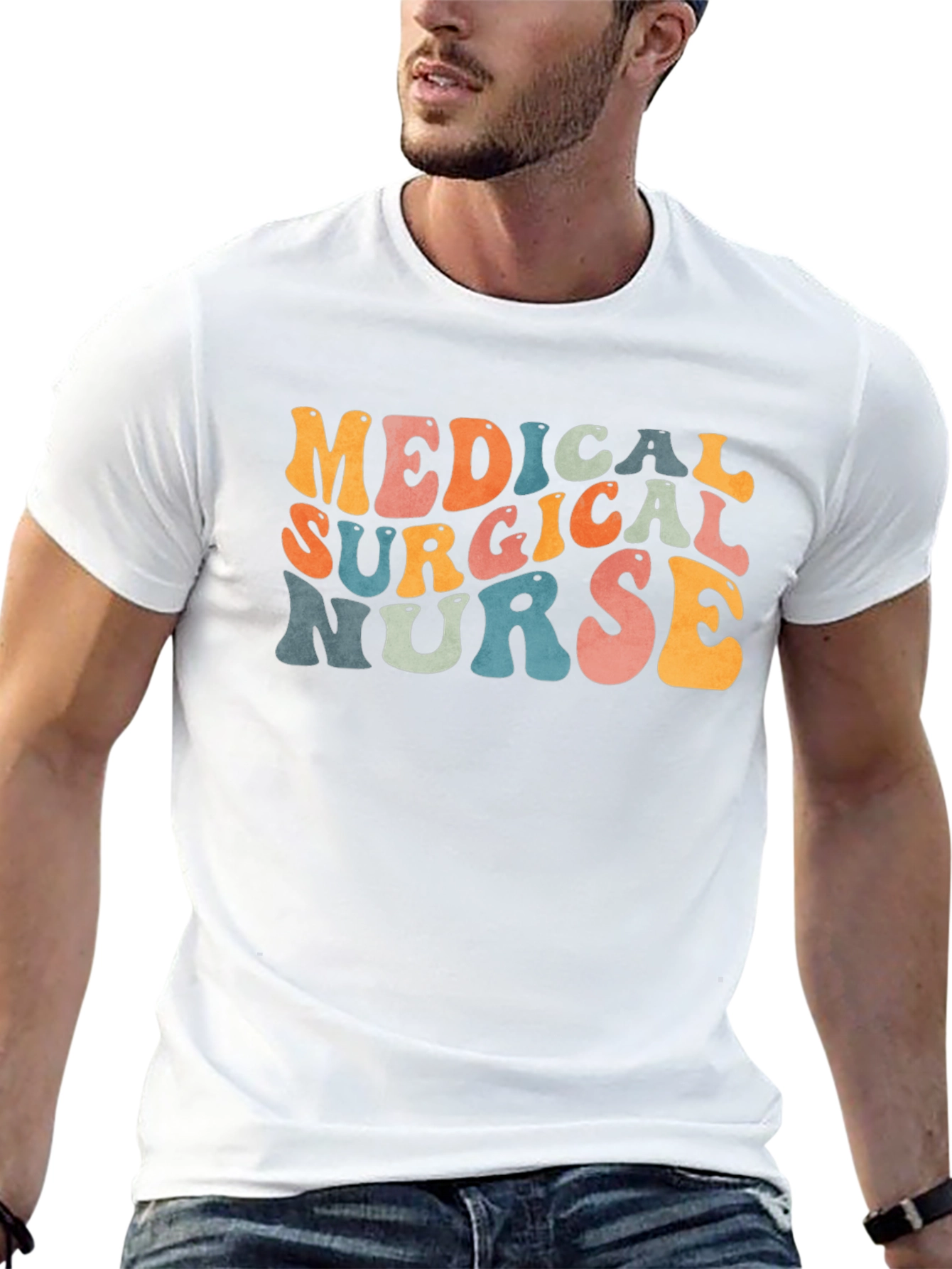 Retro Medical Surgical Nurse T-Shirt