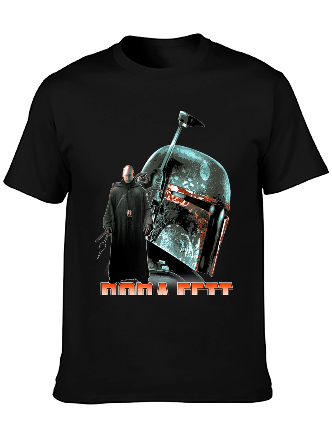 Boba Fett Star Wars Graphic Black T-Shirt