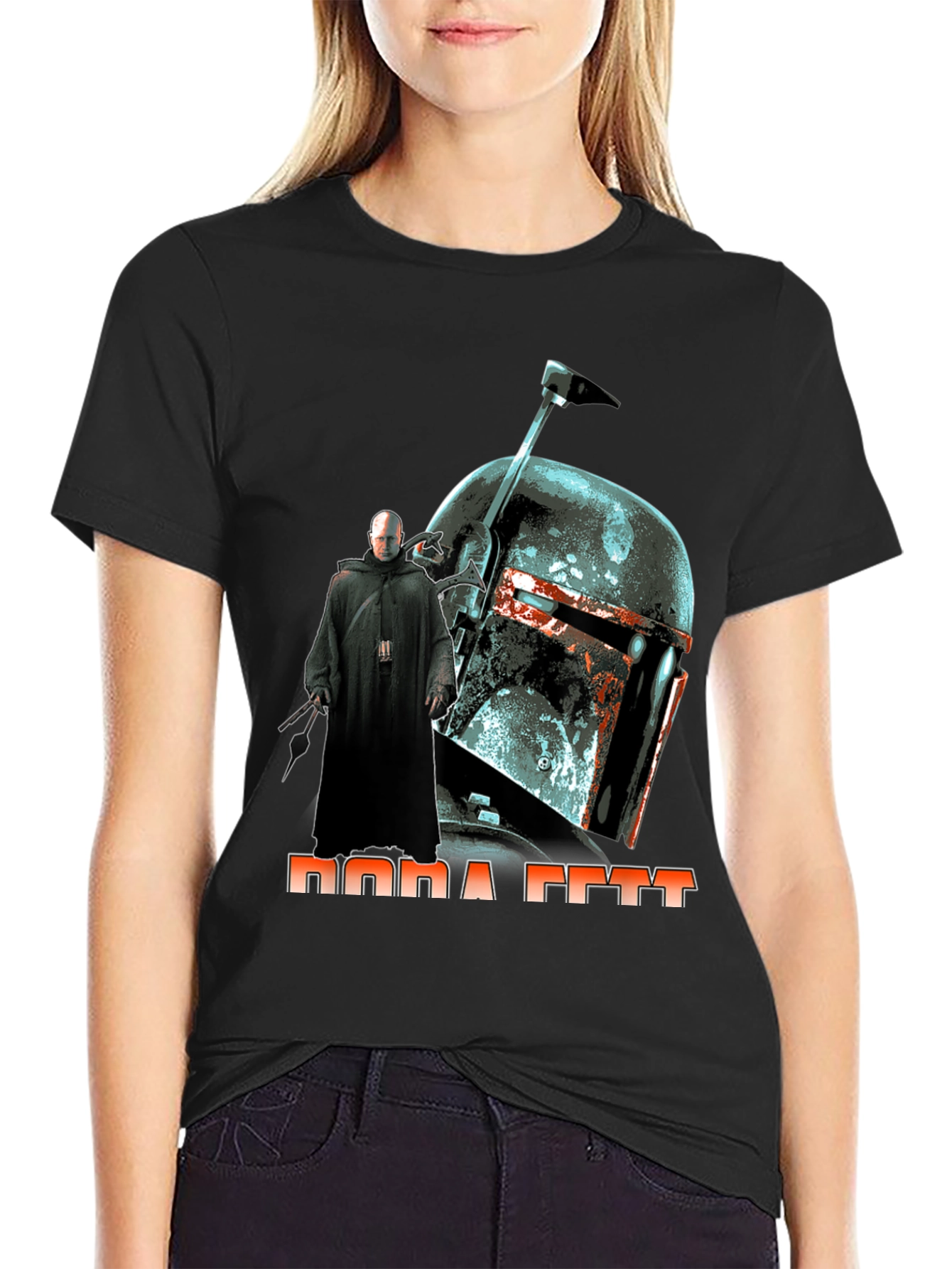 Boba Fett Star Wars Graphic Black T-Shirt