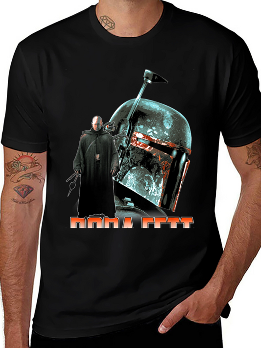 Boba Fett Star Wars Graphic Black T-Shirt