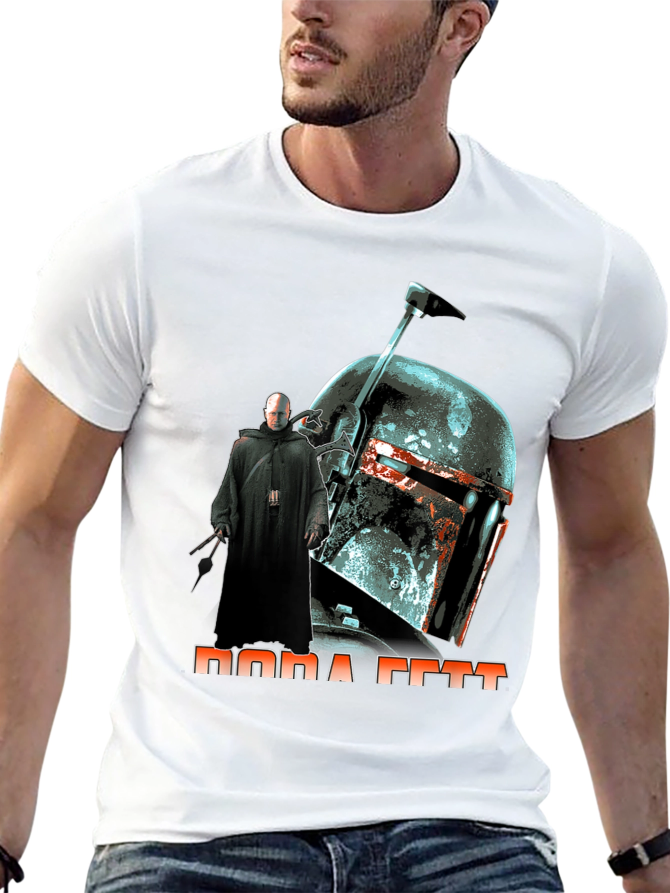 Boba Fett Star Wars Graphic Black T-Shirt