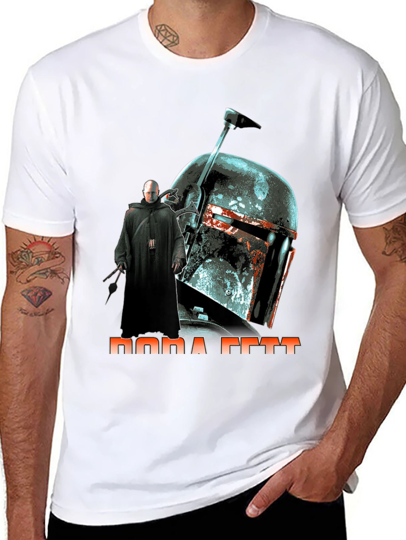 Boba Fett Star Wars Graphic Black T-Shirt