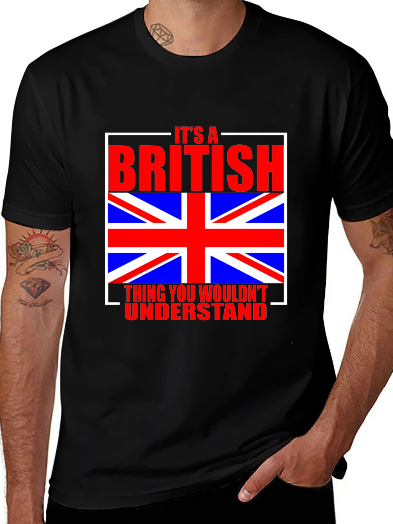 British Pride T-Shirt - UK Flag Design