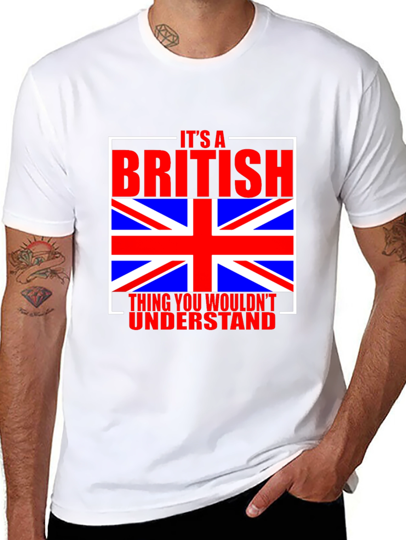 British Pride T-Shirt - UK Flag Design