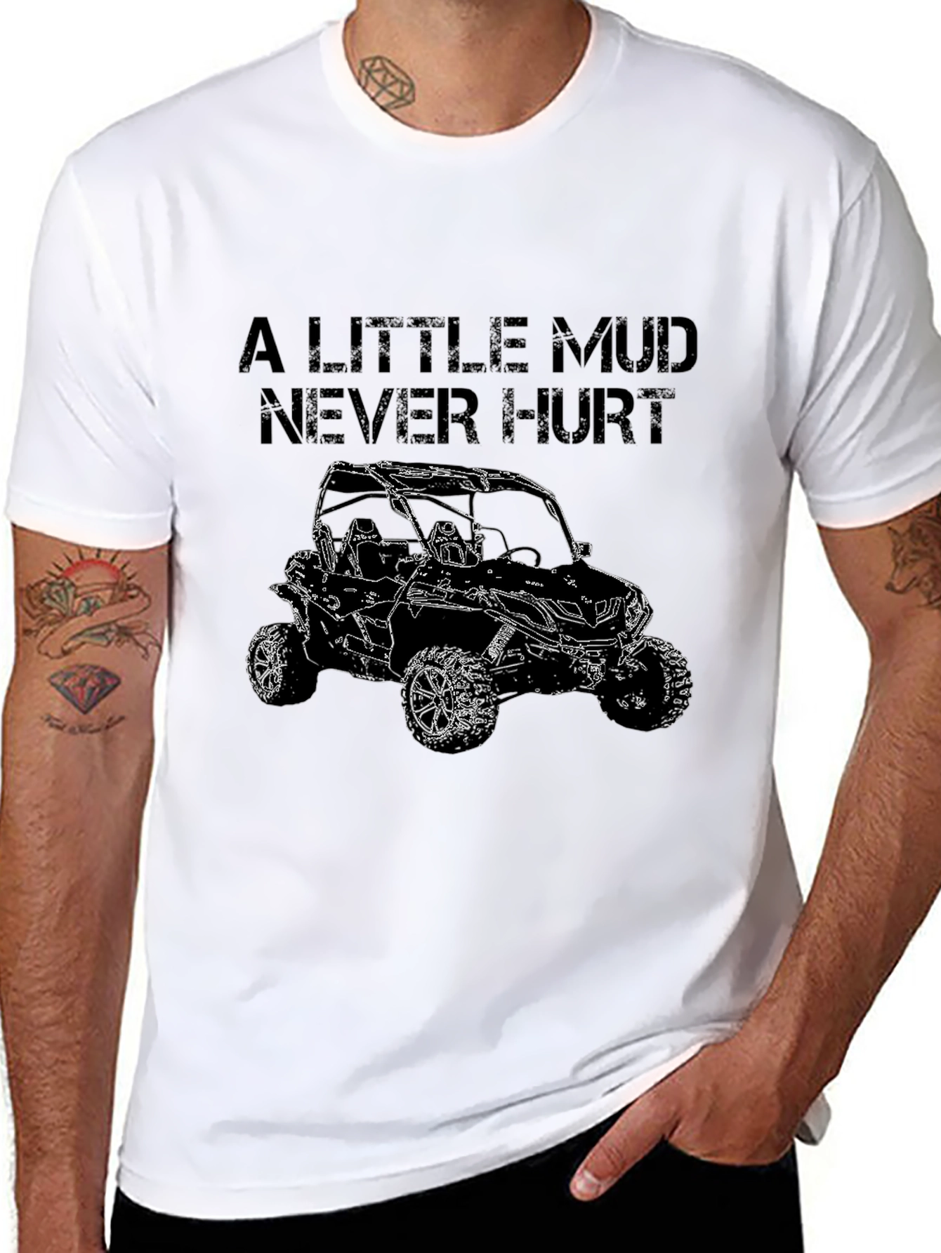 A Little Mud Never Hurt Off Road T-Shirt