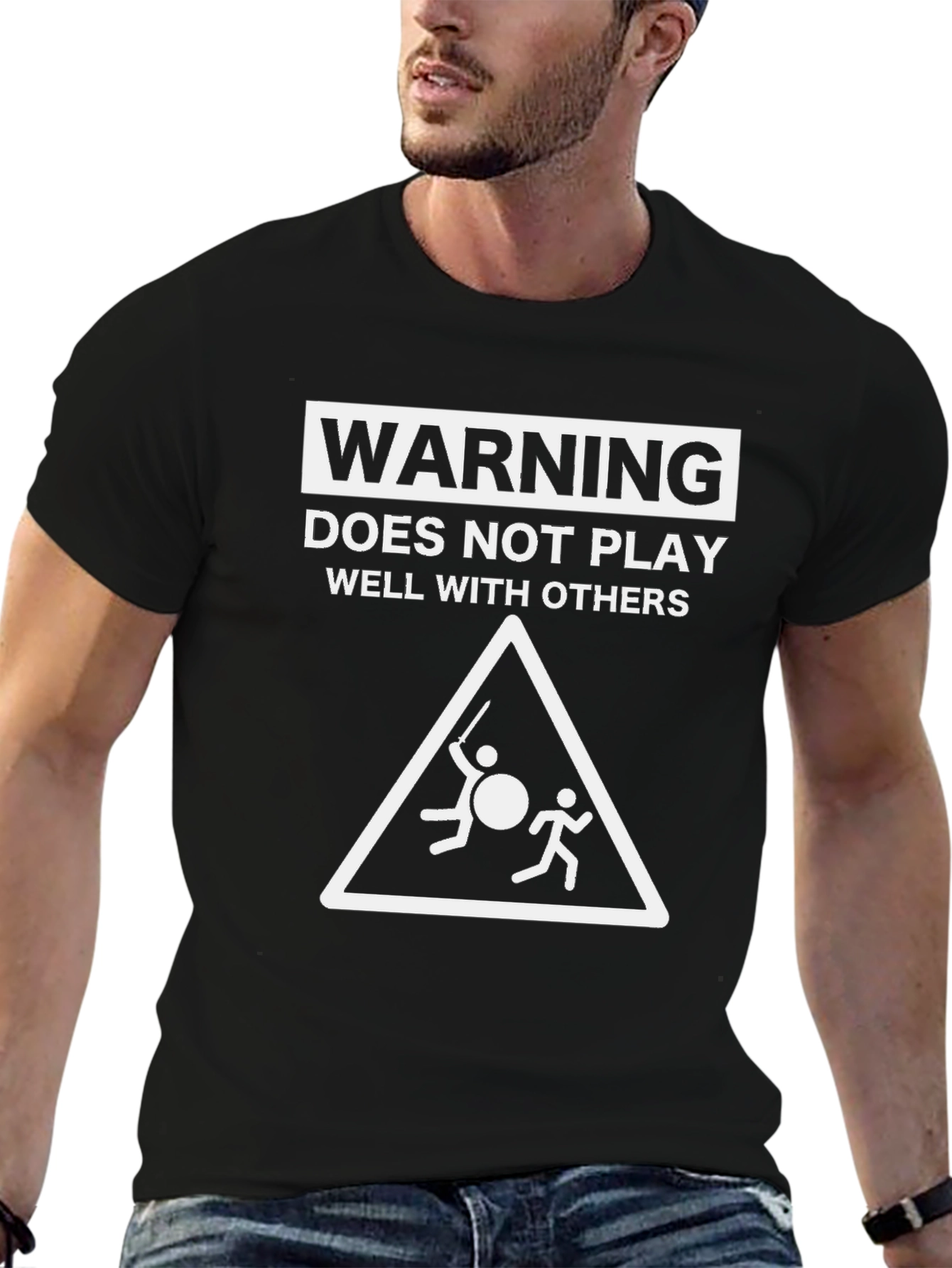 Warning: Does Not Play Well With Others T-Shirt