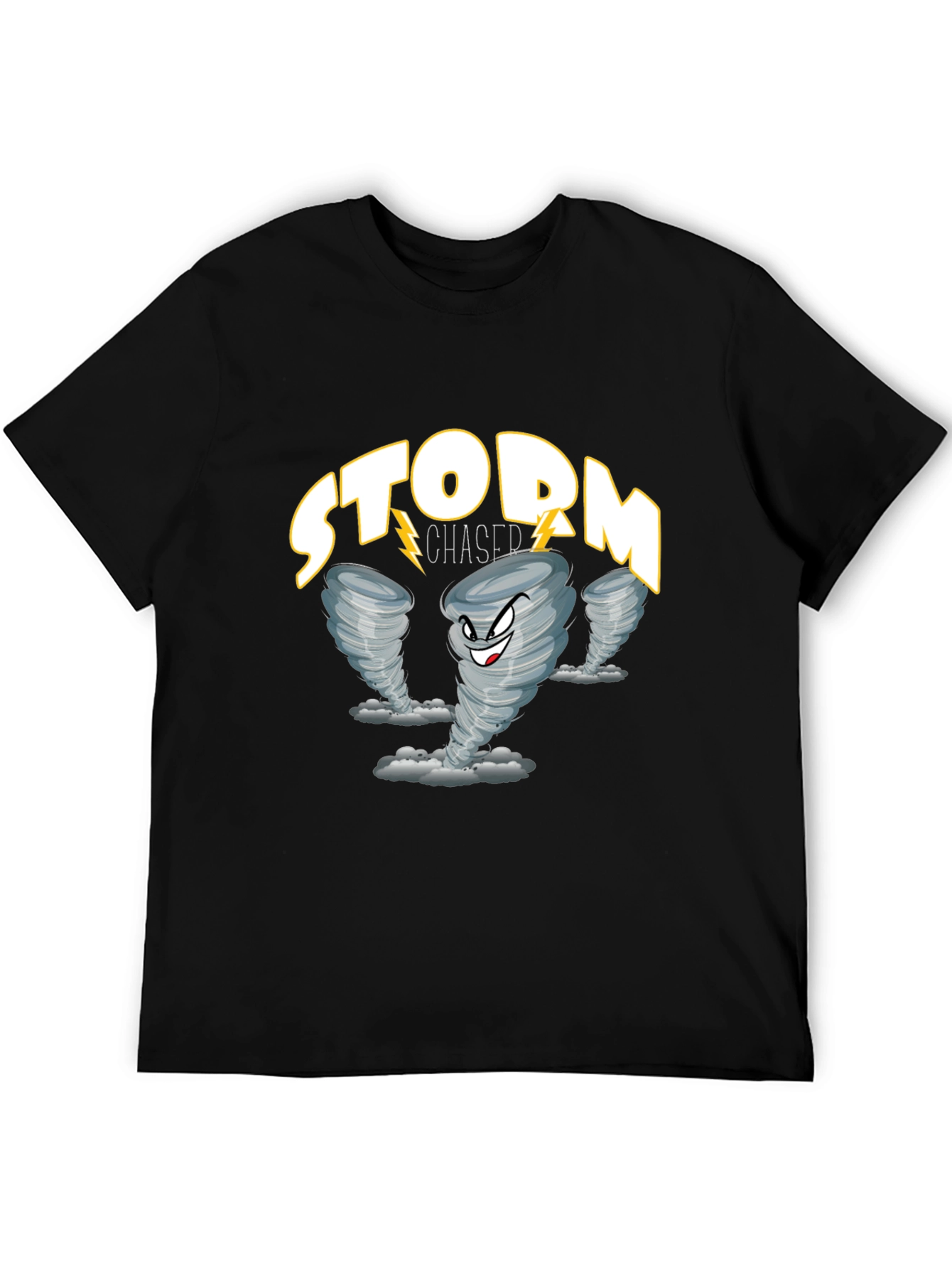 Storm Chaser Graphic Tee - Tornado Design