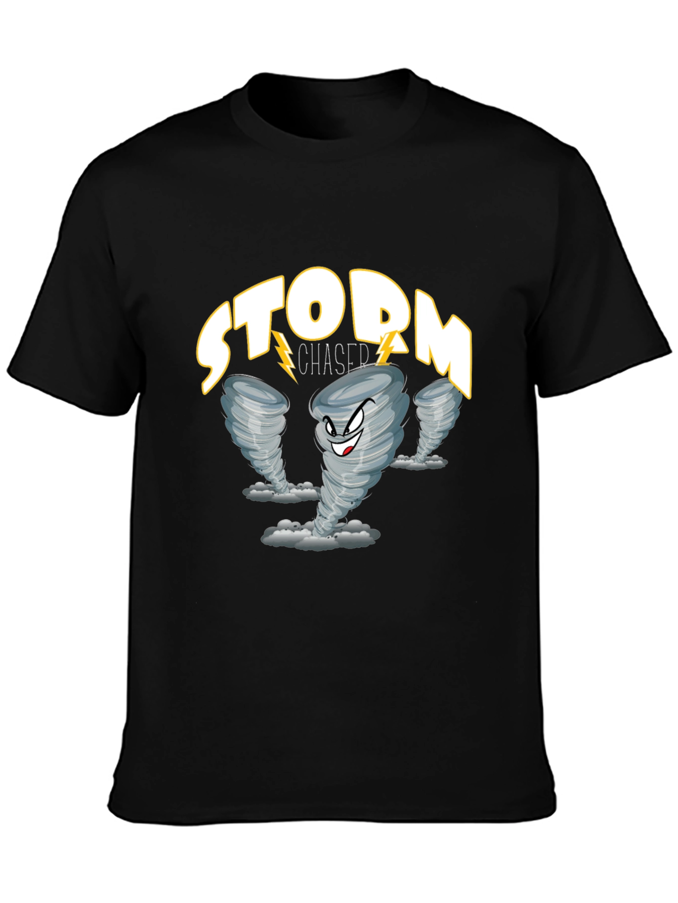 Storm Chaser Graphic Tee - Tornado Design
