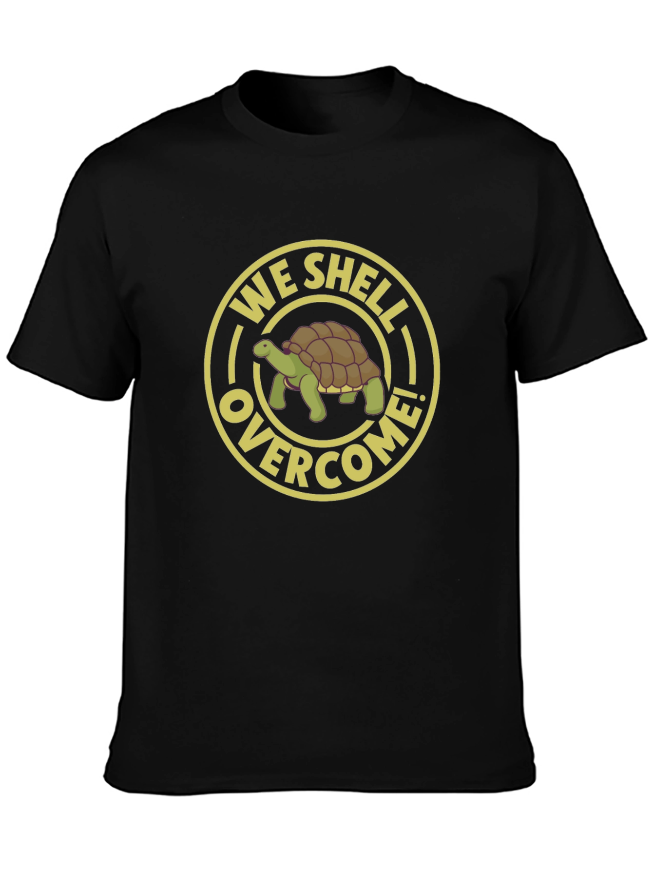 We Shell Overcome T-Shirt - Turtle Graphic Tee