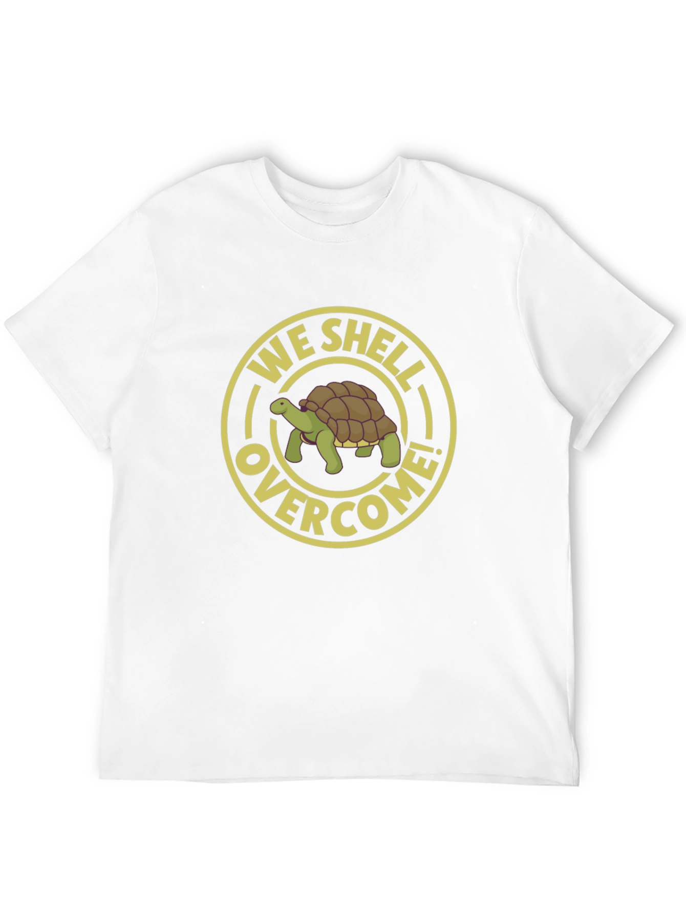 We Shell Overcome T-Shirt - Turtle Graphic Tee
