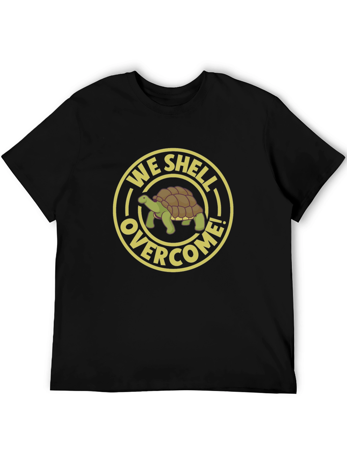 We Shell Overcome T-Shirt - Turtle Graphic Tee