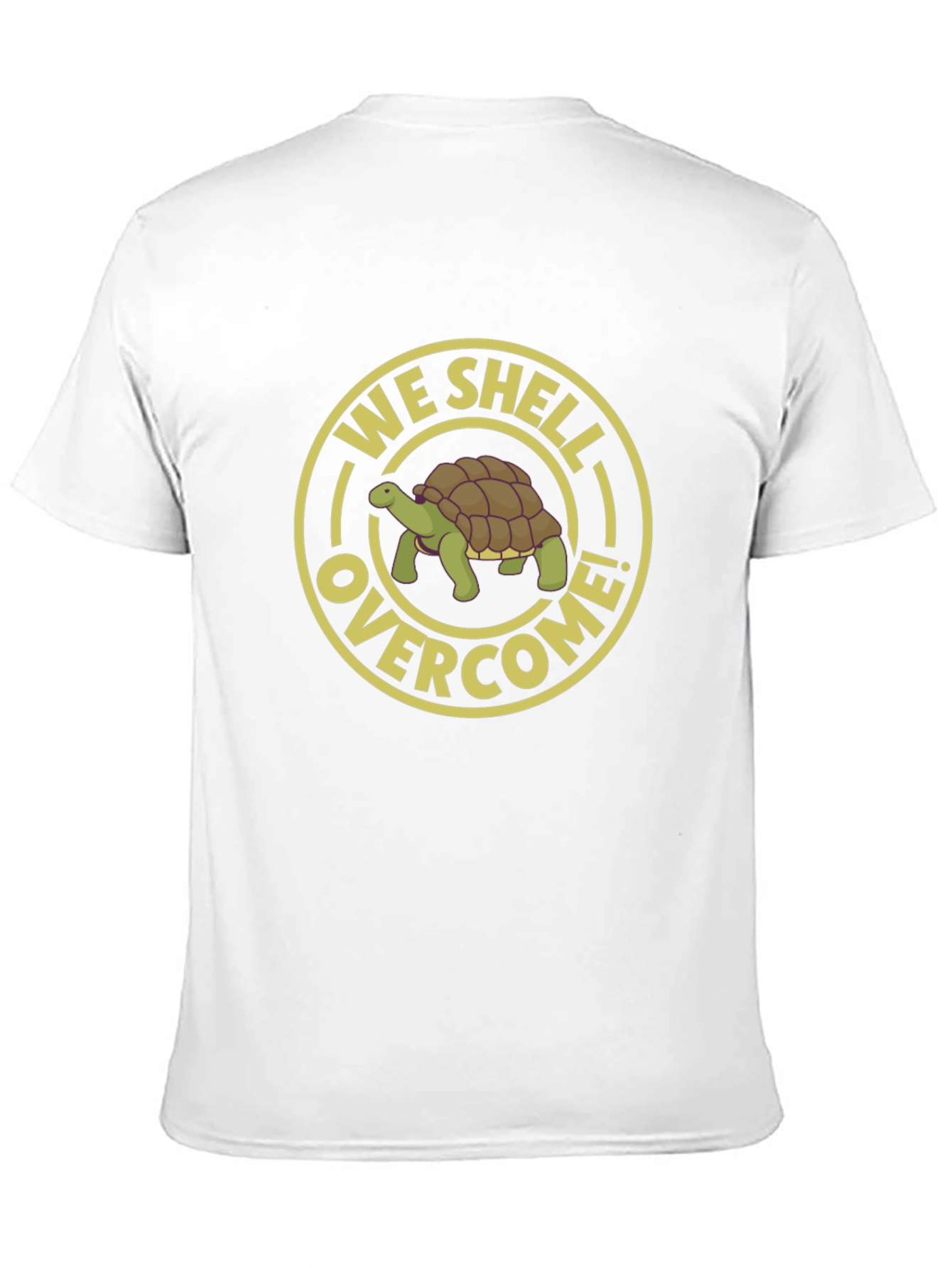 We Shell Overcome T-Shirt - Turtle Graphic Tee