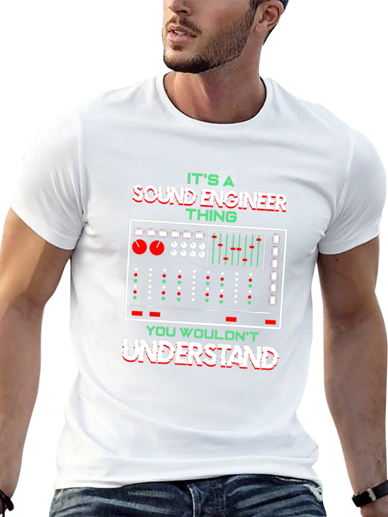 Sound Engineer Thing Graphic Tee