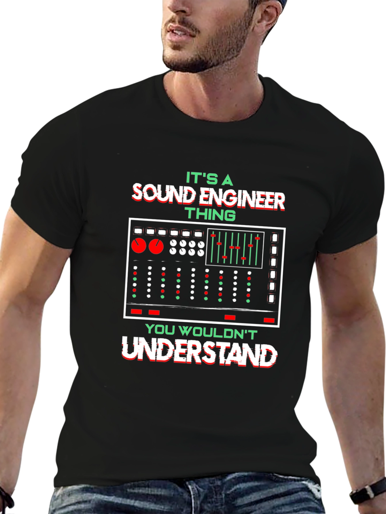 Sound Engineer Thing Graphic Tee