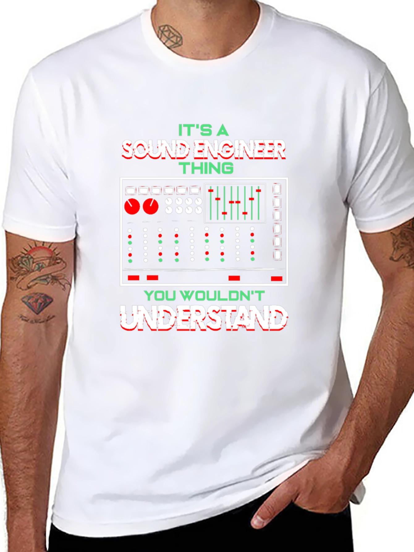 Sound Engineer Thing Graphic Tee