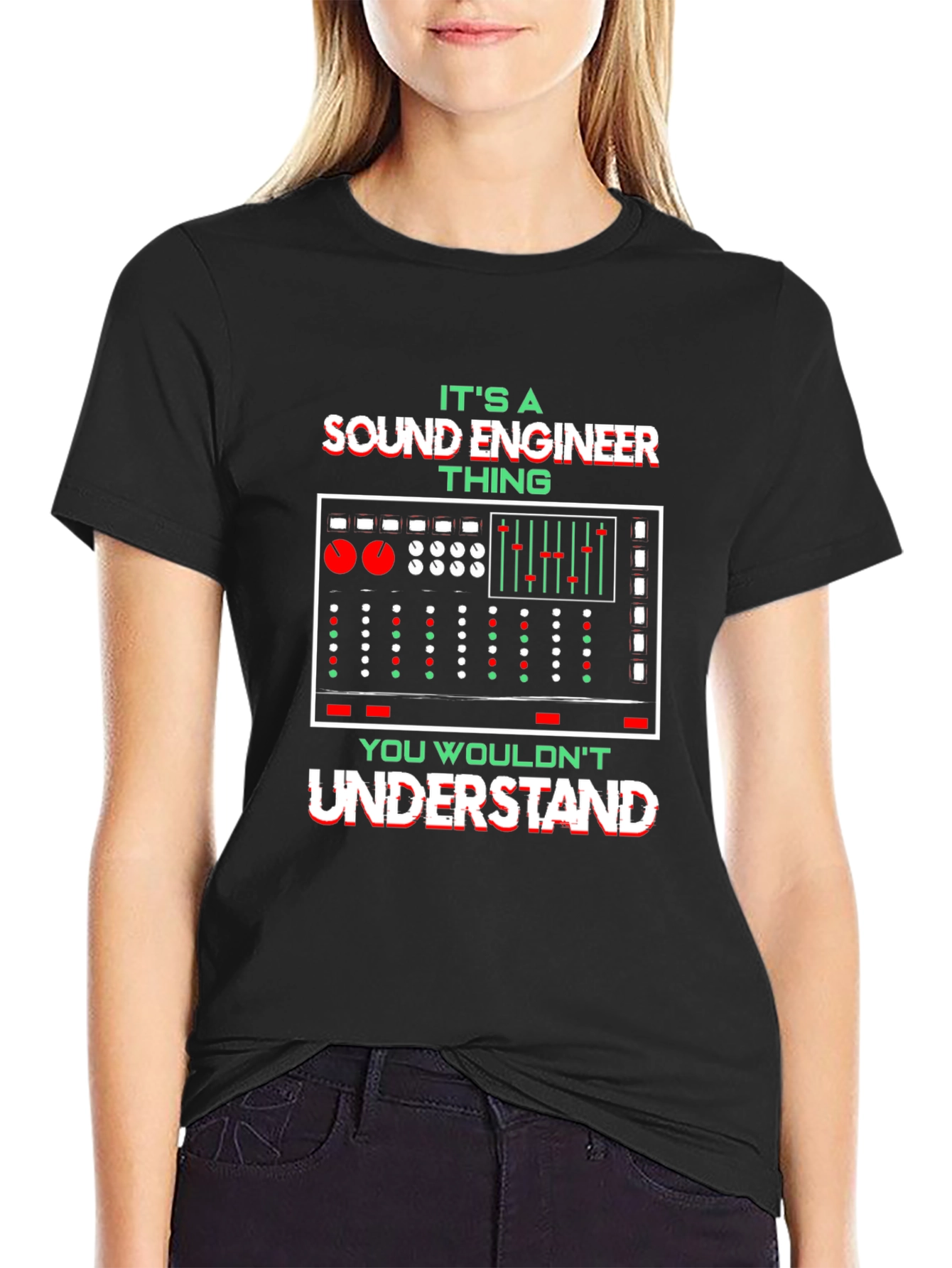 Sound Engineer Thing Graphic Tee