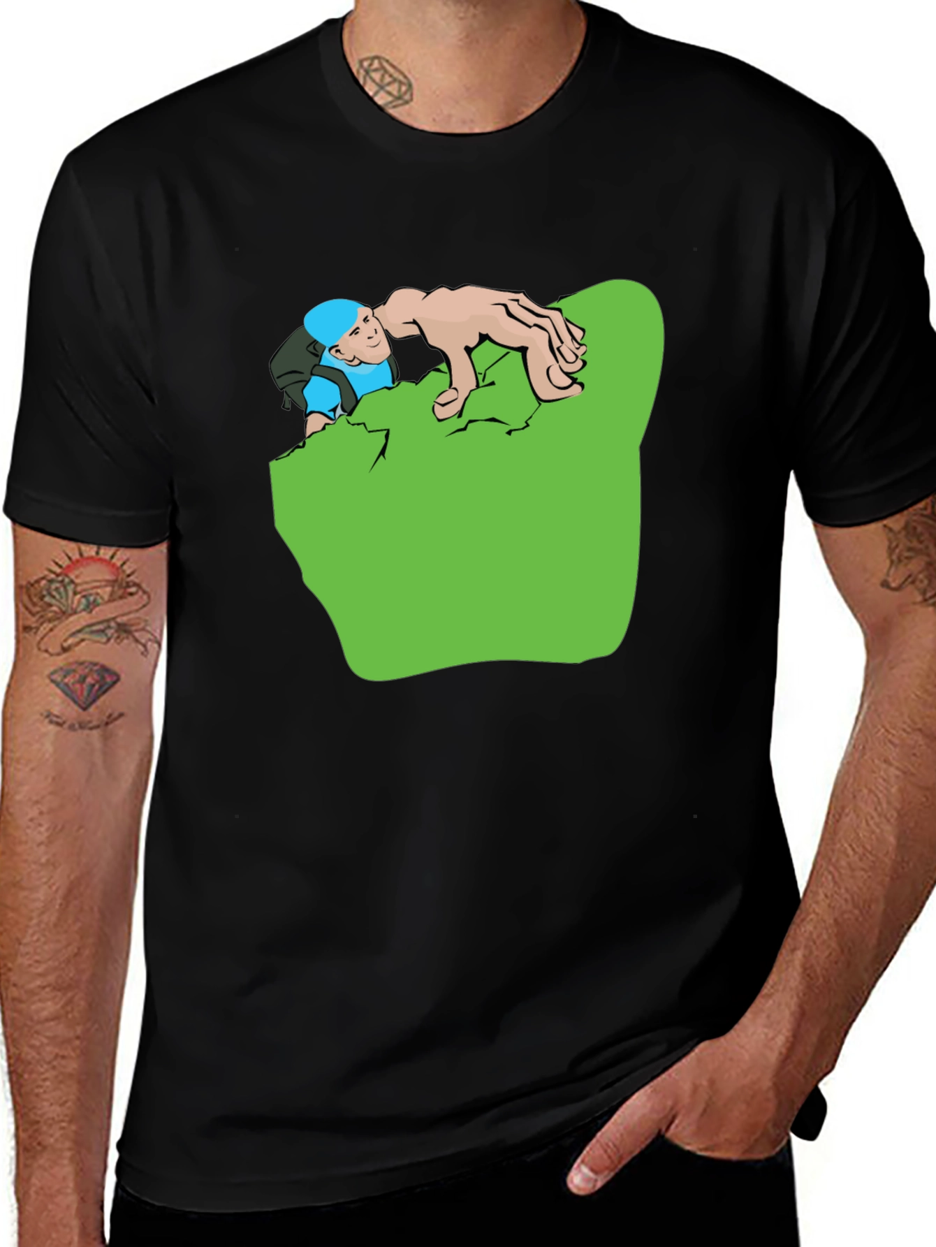 Rock Climbing T-Shirt - Adventure Tee
