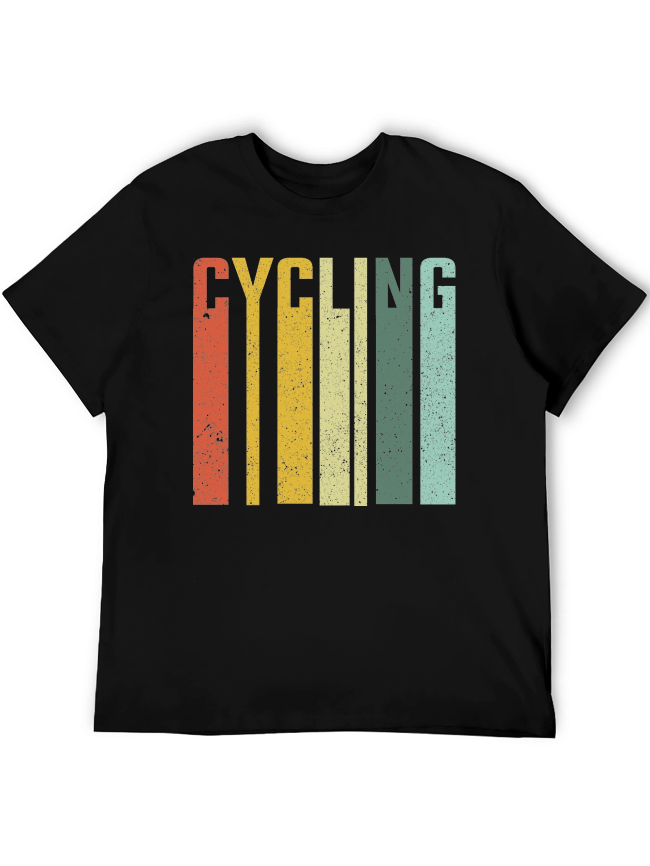Retro Cycling Stripes T-Shirt