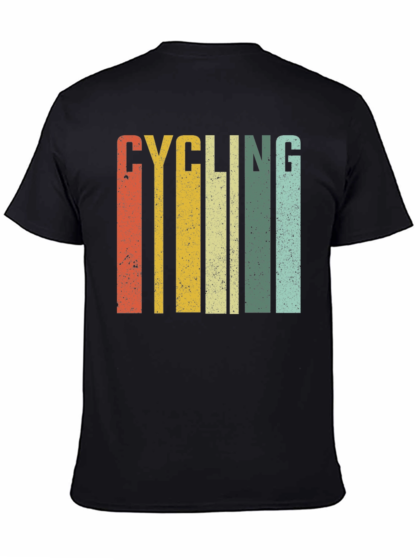 Retro Cycling Stripes T-Shirt