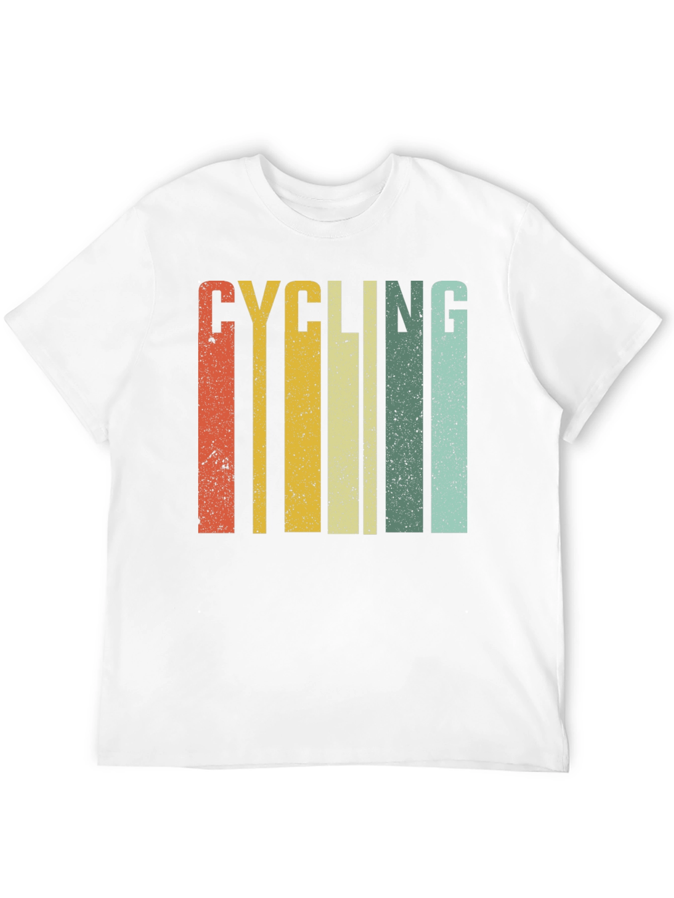 Retro Cycling Stripes T-Shirt