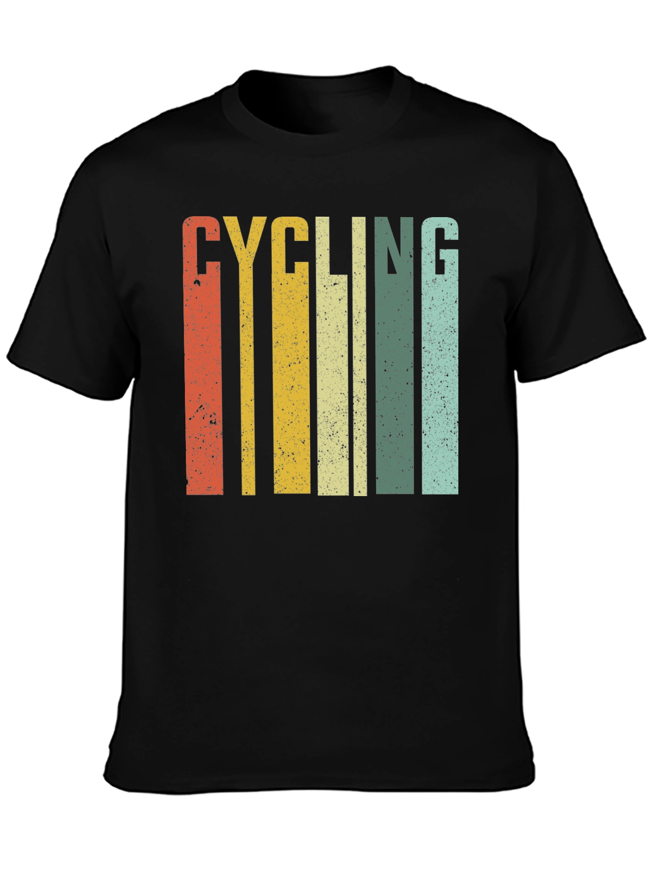 Retro Cycling Stripes T-Shirt