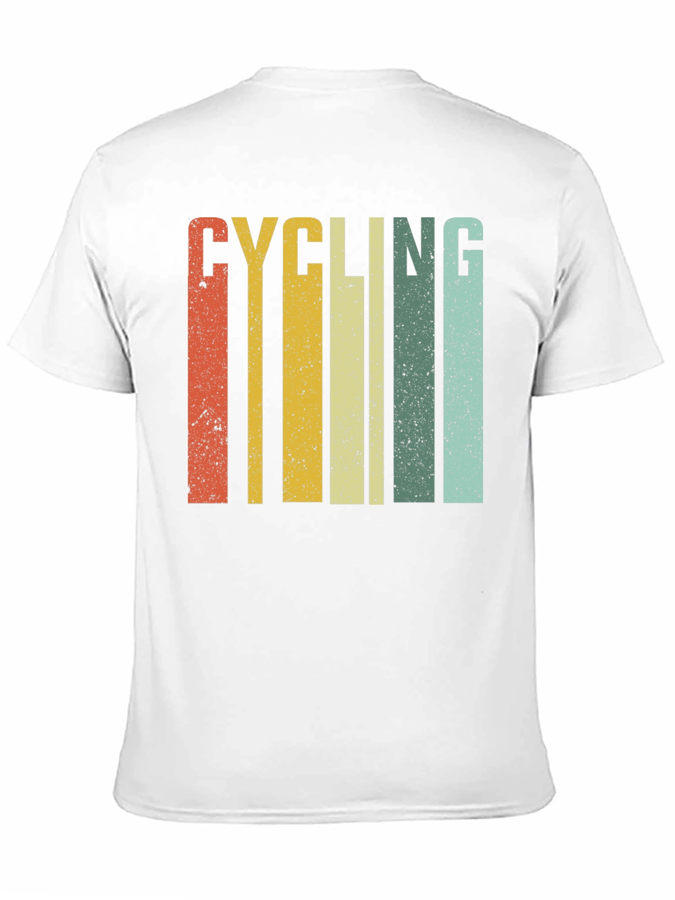 Retro Cycling Stripes T-Shirt