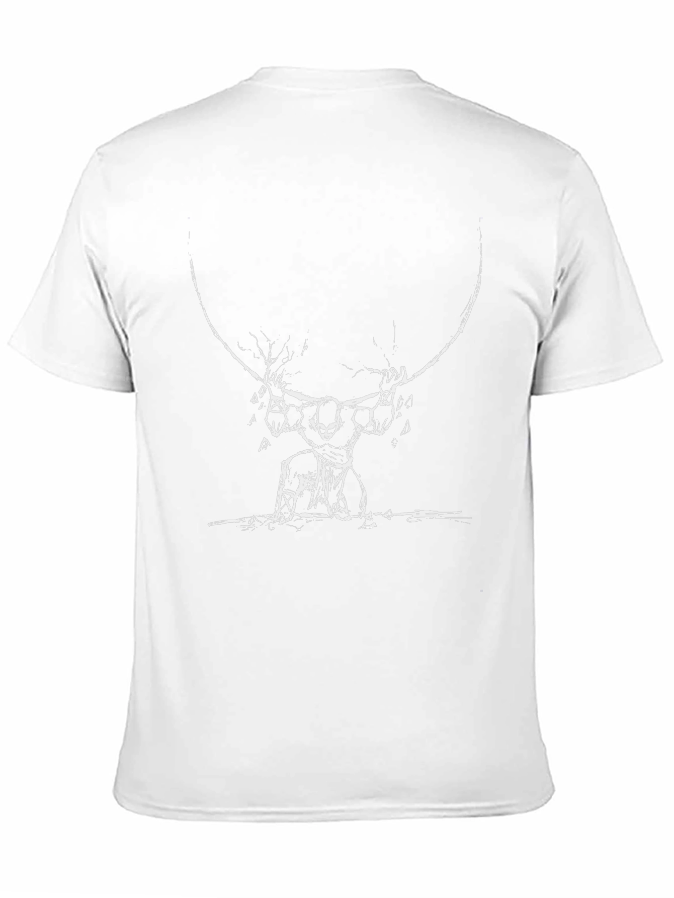 Atlas Sketch Black T-Shirt