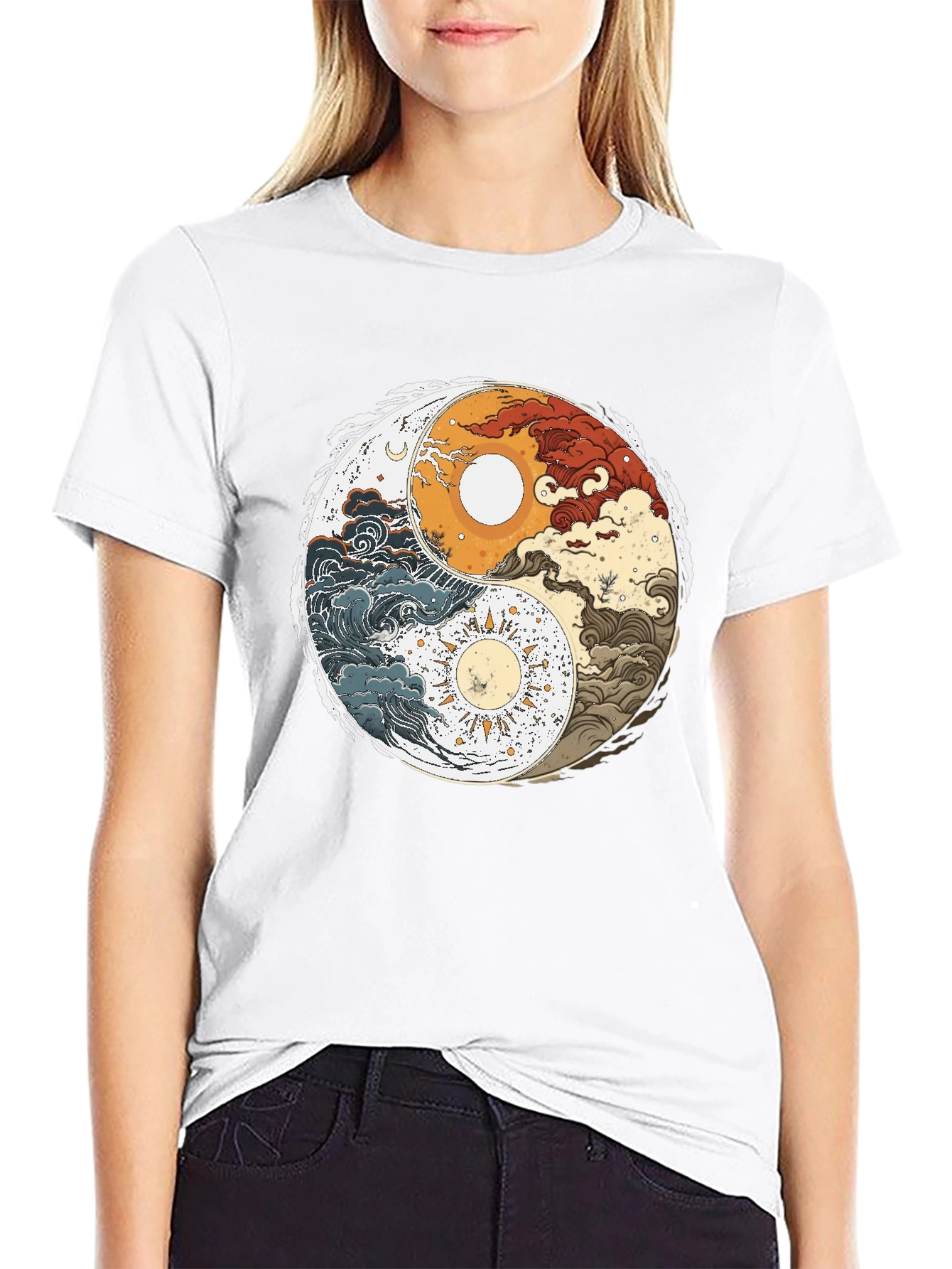 Yin Yang T-Shirt - Balance & Harmony Design
