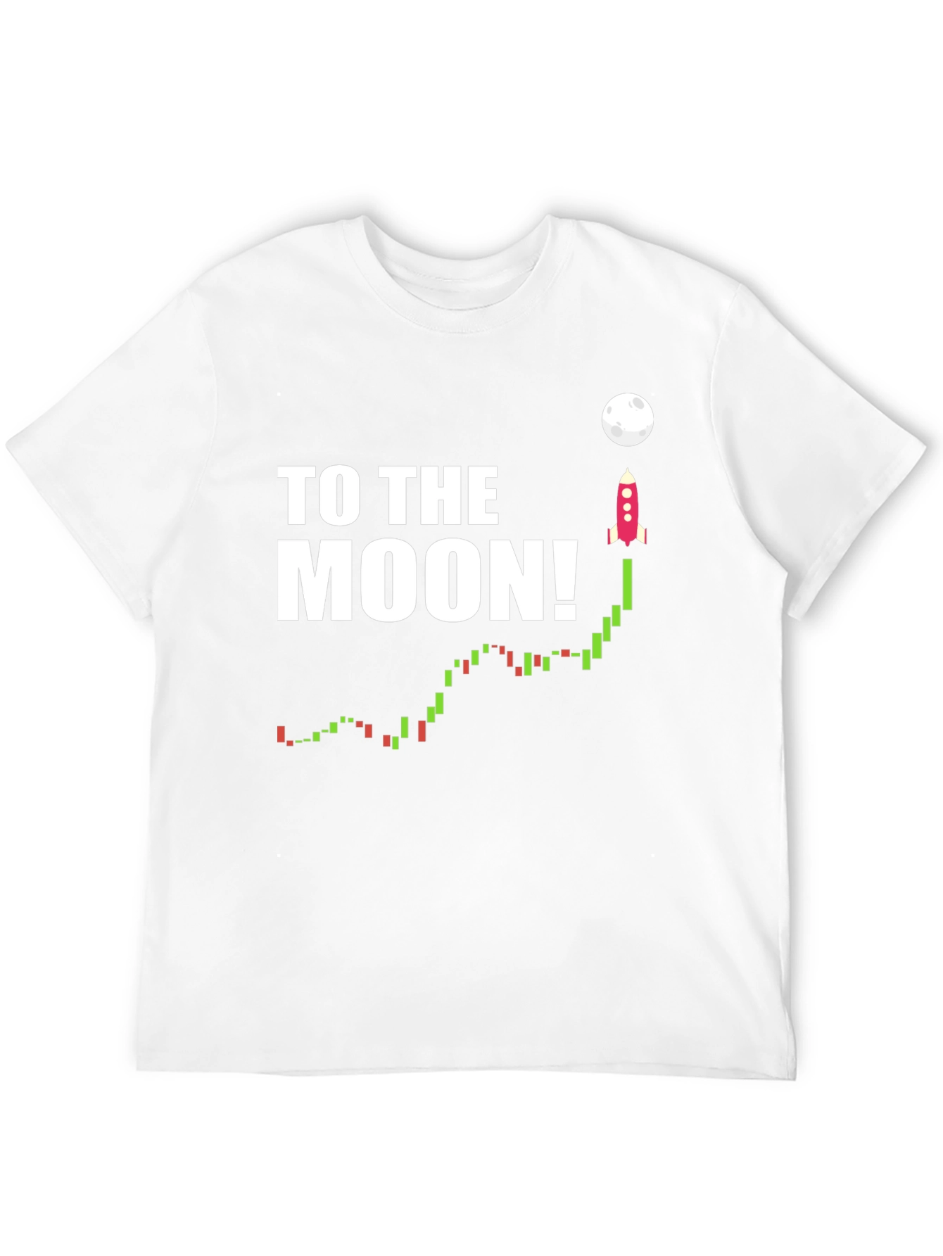 To The Moon! Crypto T-Shirt - Black