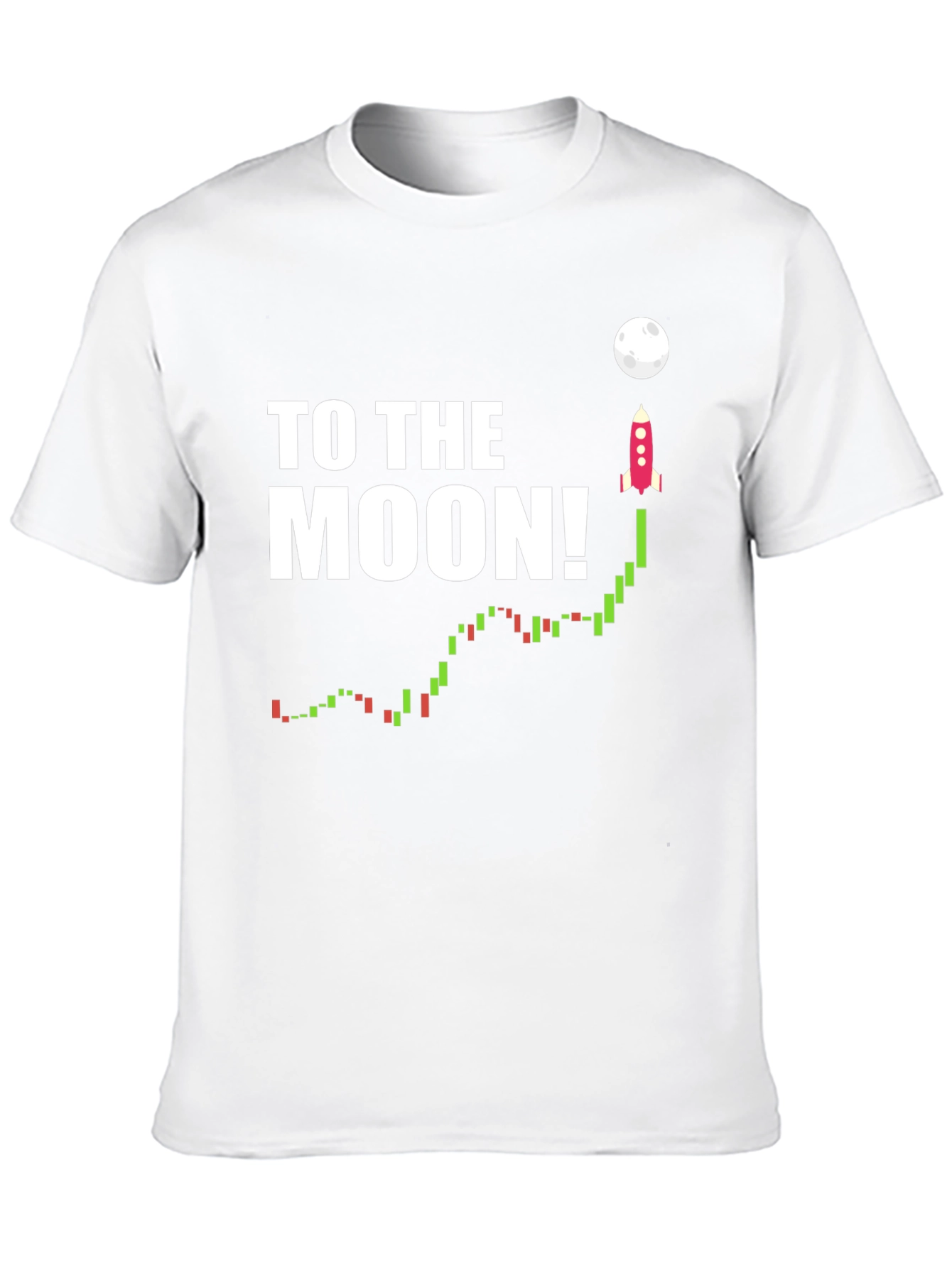 To The Moon! Crypto T-Shirt - Black