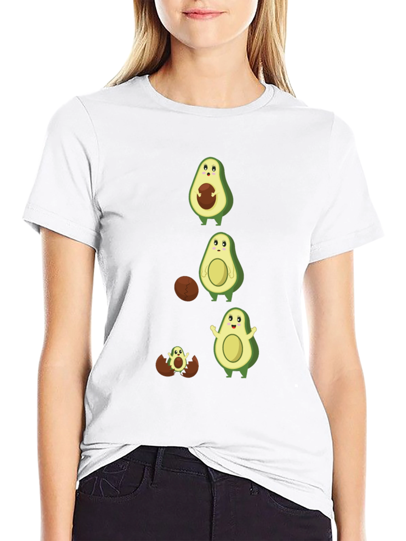 Avocado Evolution T-Shirt - Funny Fruit Tee