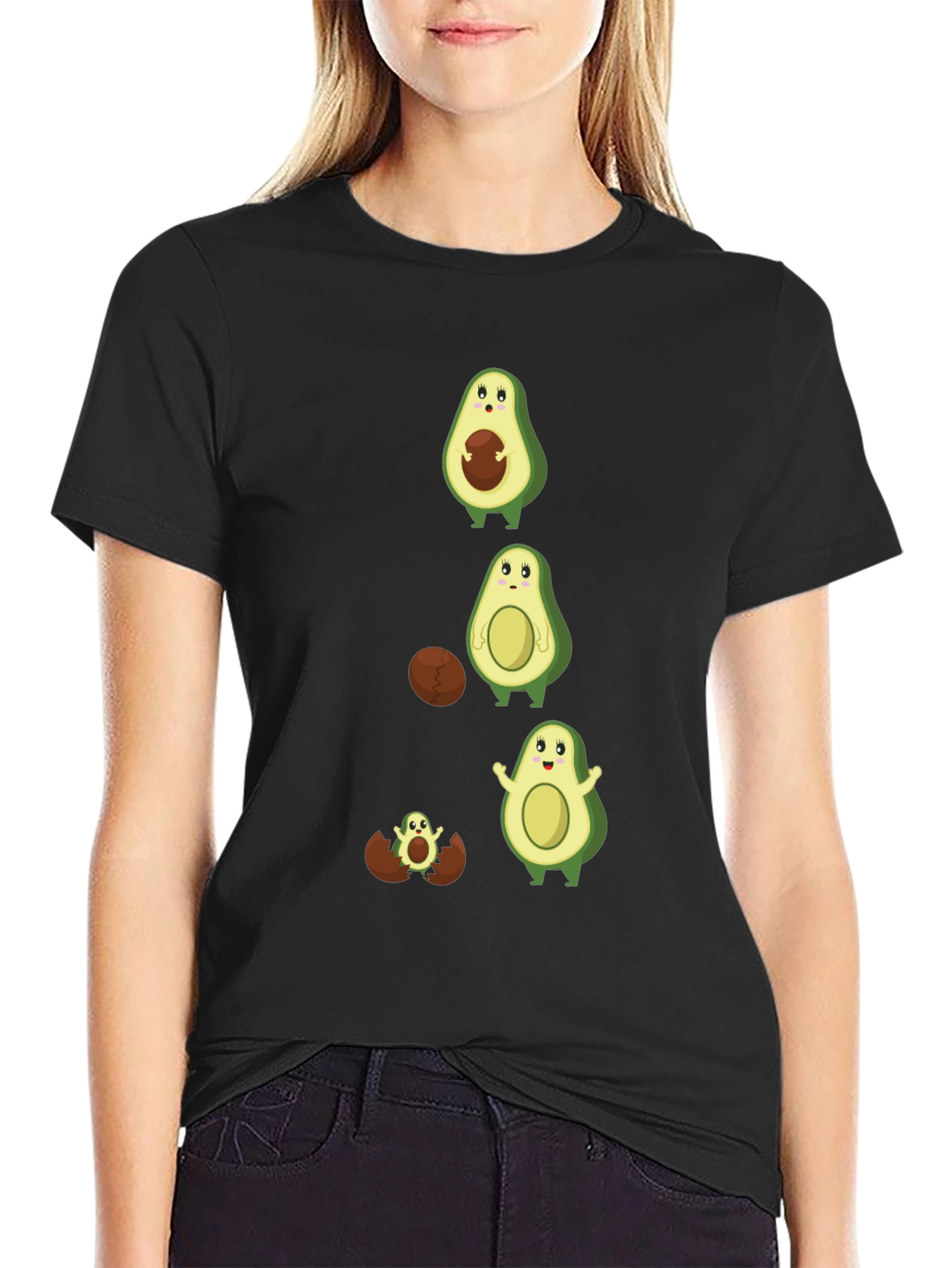 Avocado Evolution T-Shirt - Funny Fruit Tee