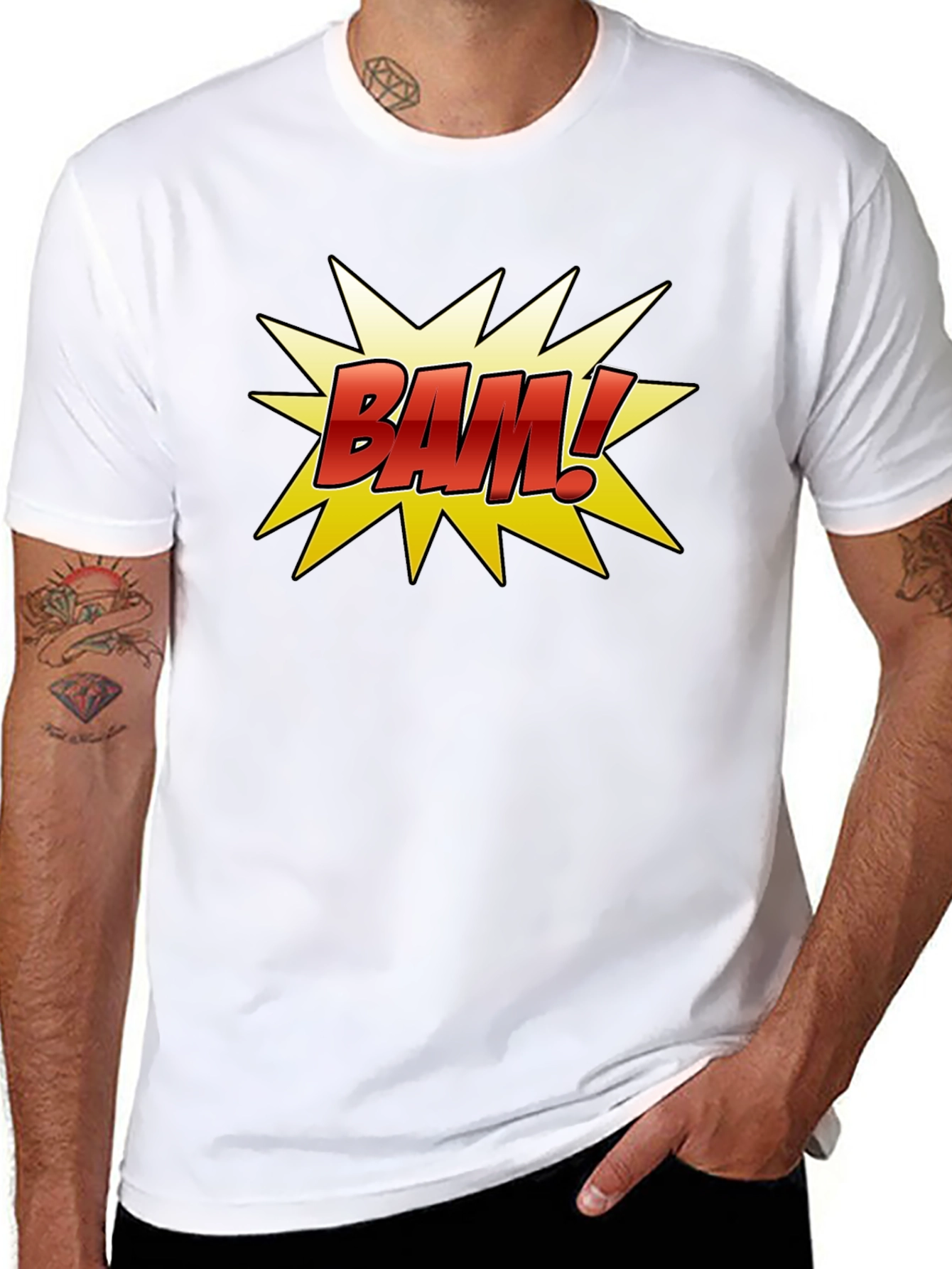 BAM! Comic Book Style T-Shirt