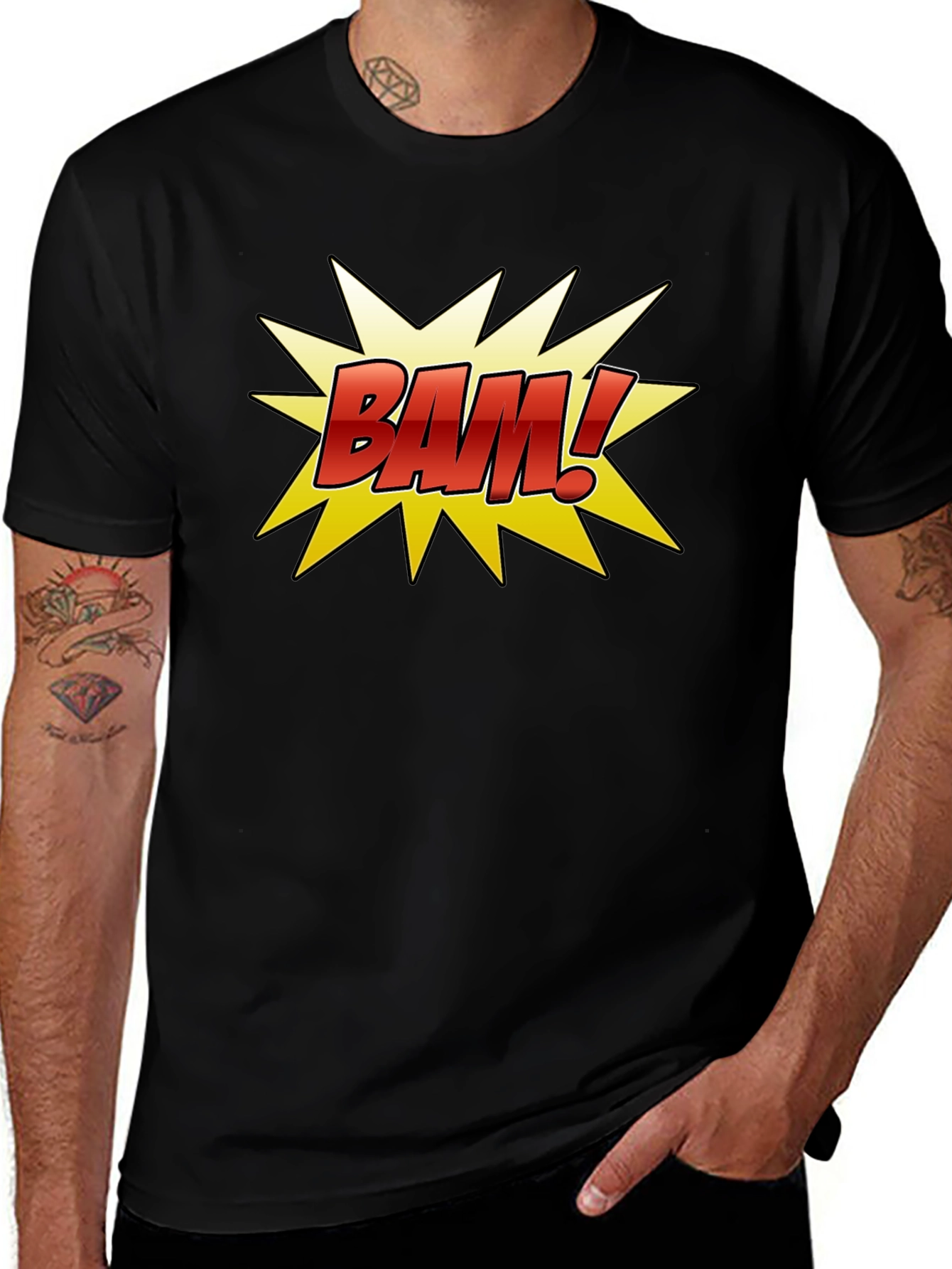 BAM! Comic Book Style T-Shirt