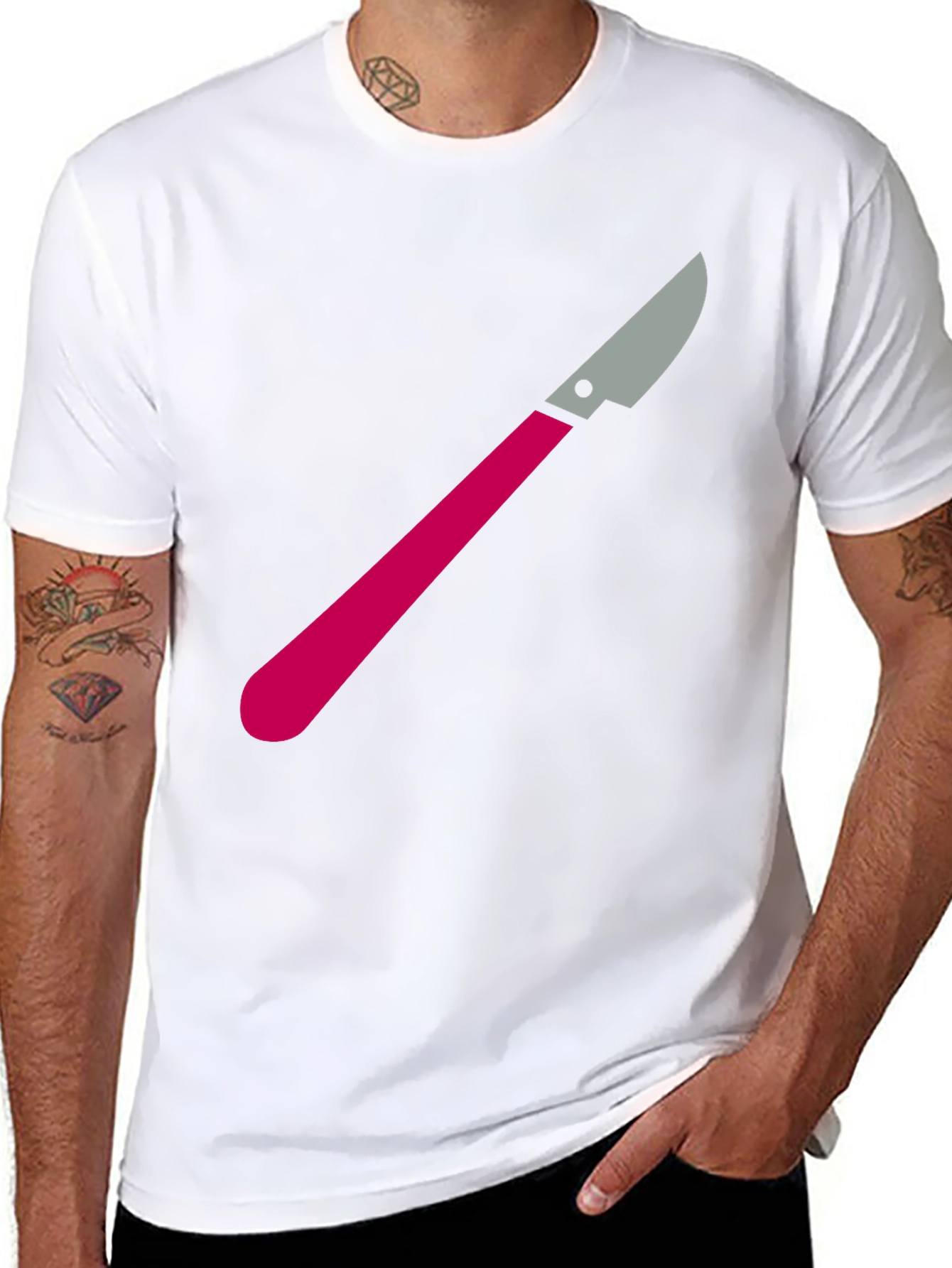 Scalpel Graphic Tee - Medical Humor T-Shirt
