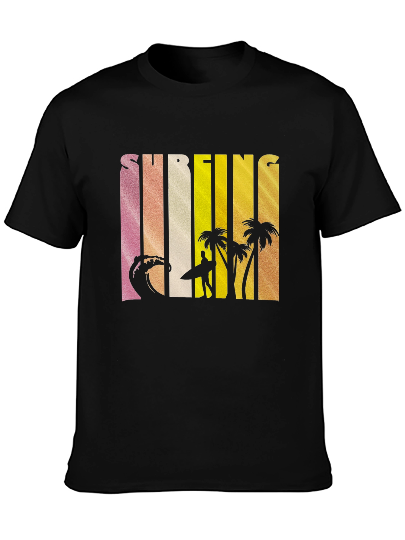 Surfing Graphic Tee - Island Vibes