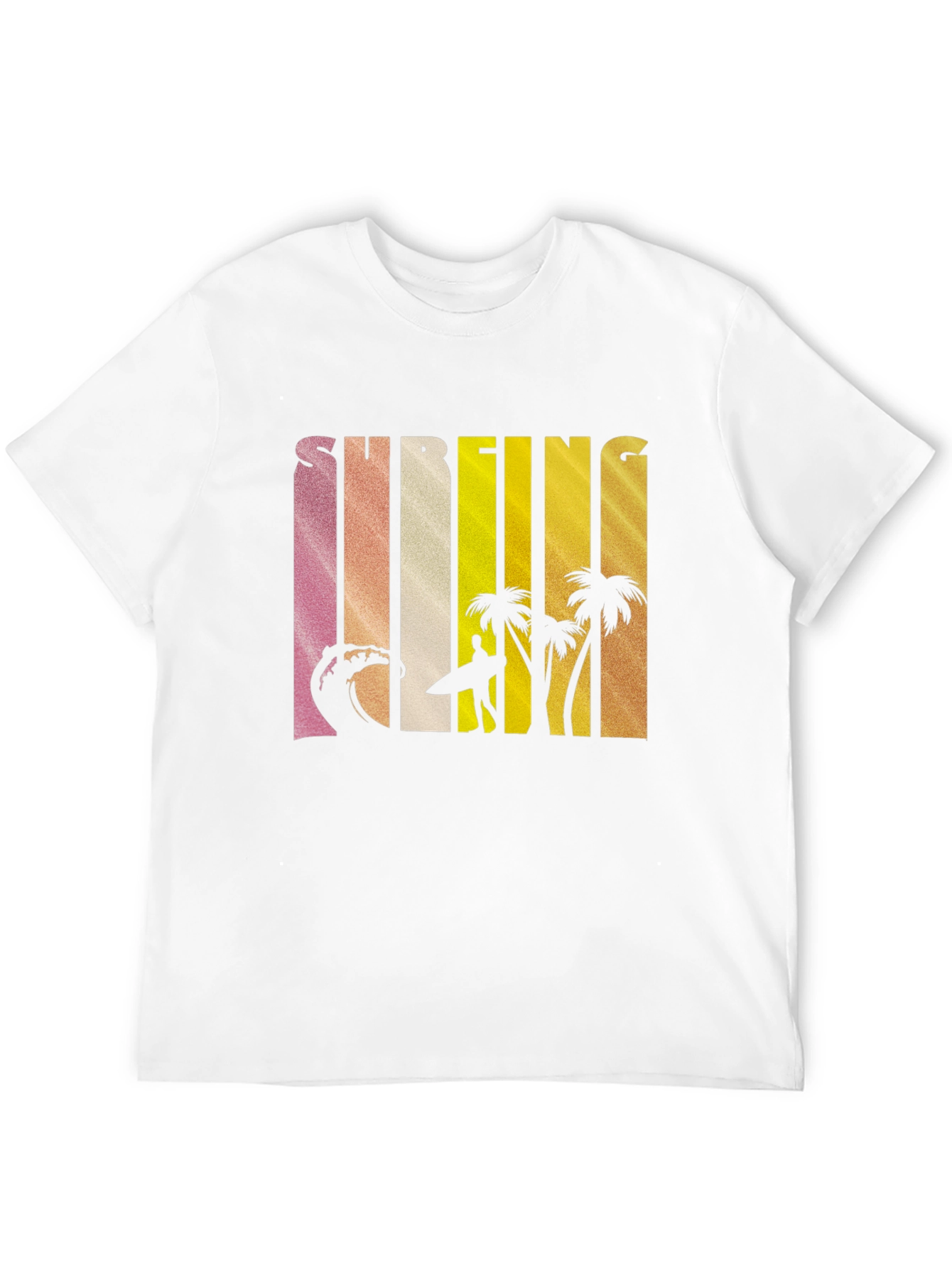 Surfing Graphic Tee - Island Vibes