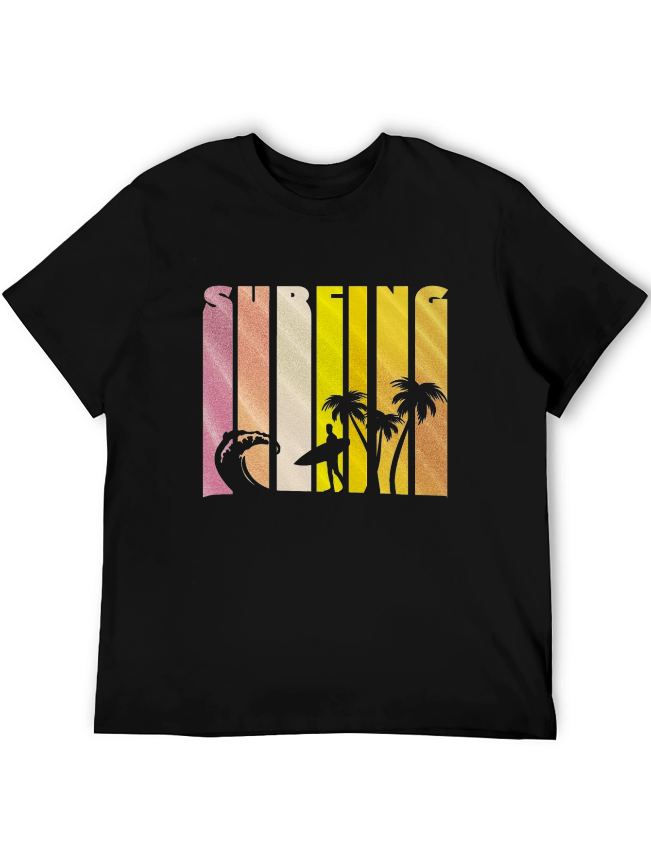 Surfing Graphic Tee - Island Vibes