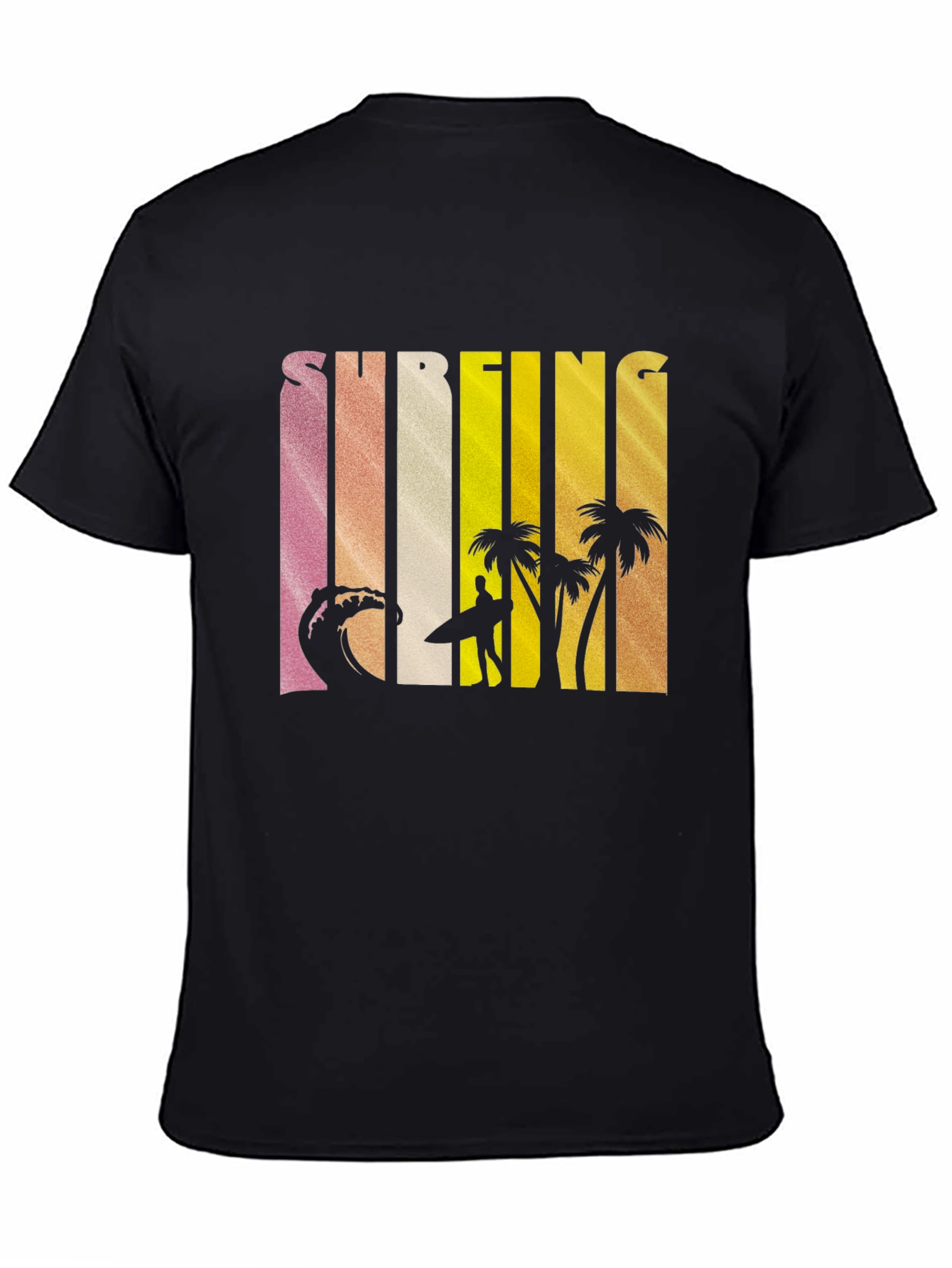 Surfing Graphic Tee - Island Vibes
