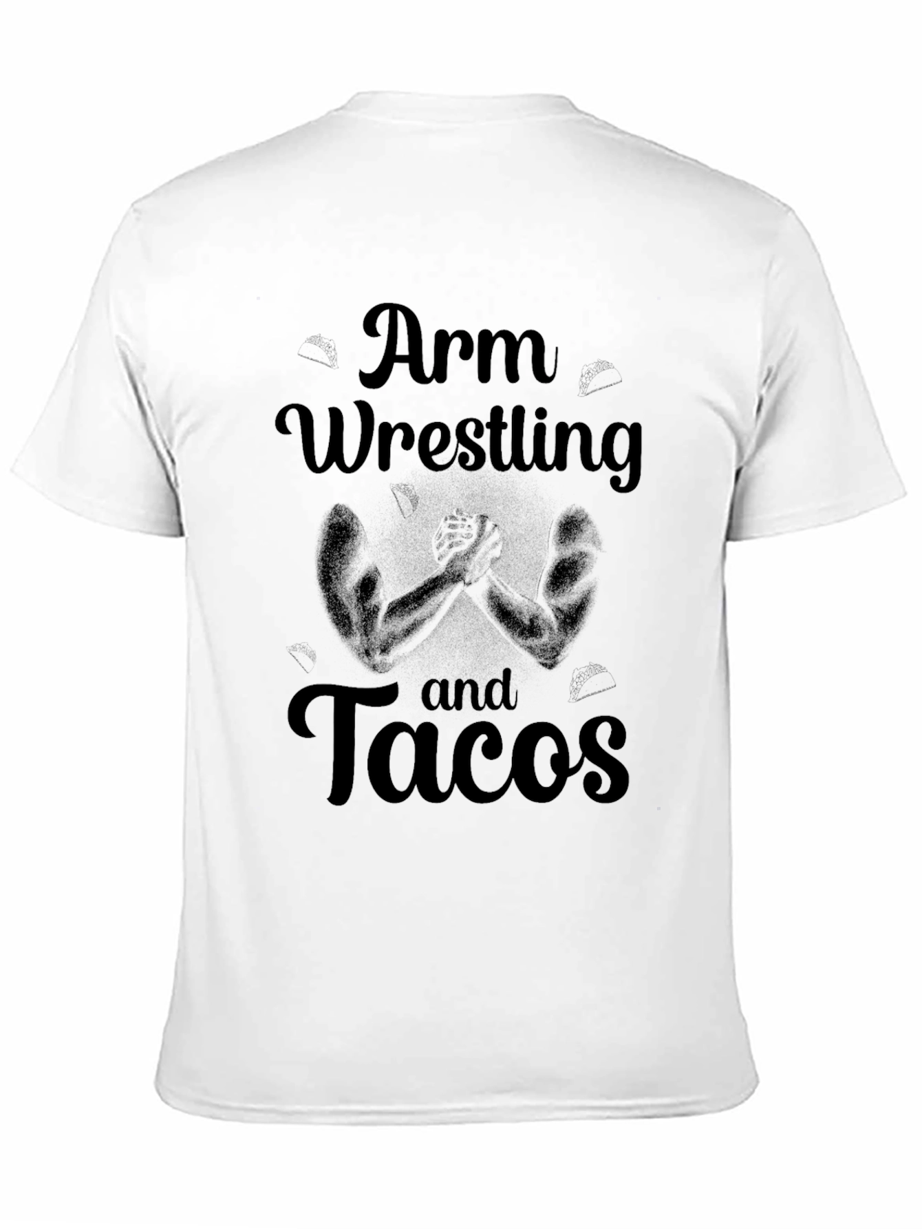 Arm Wrestling and Tacos Graphic Tee